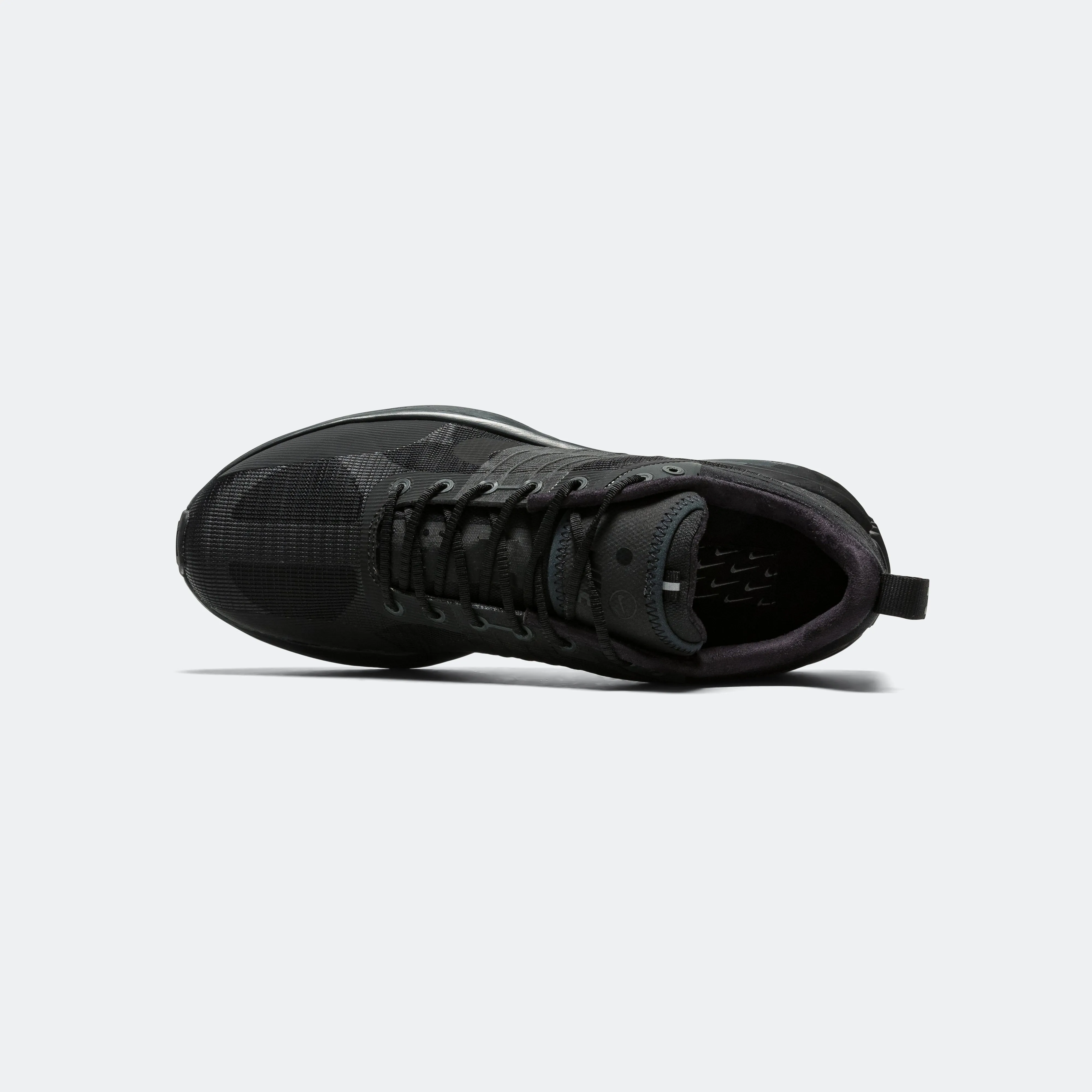 Elastic Lacing Impact Diffusing Plate Lunar Roam - Dk Smoke Grey/Black