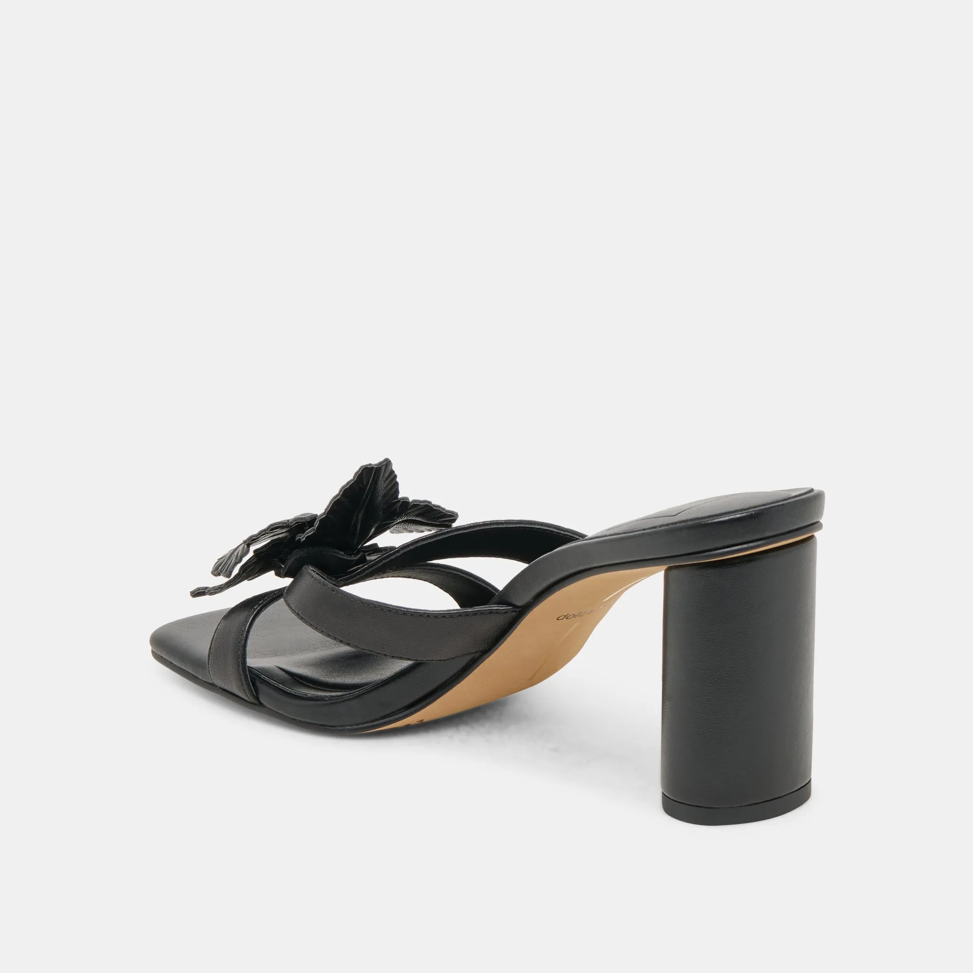 All-day Comfort Comfort Technology NIKIL HEELS BLACK LEATHER