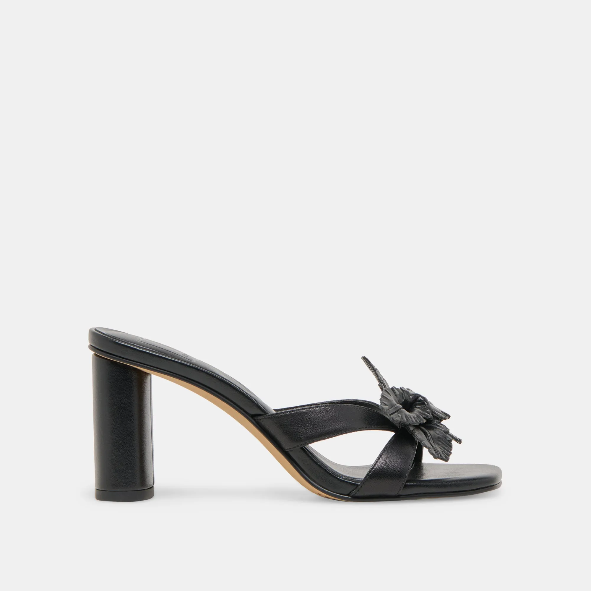 Ankle Strap Heels Classic Red Heels NIKIL HEELS BLACK LEATHER