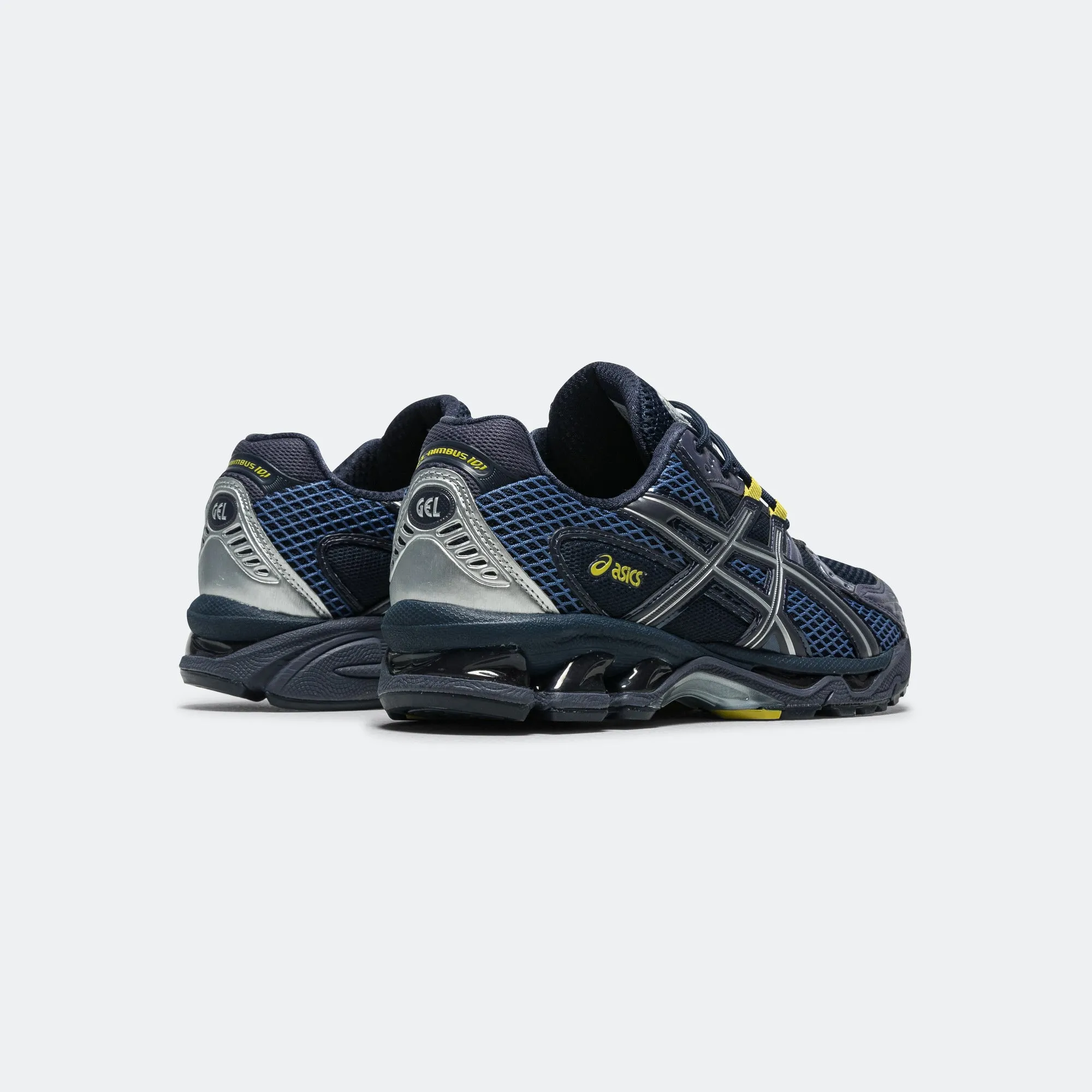 GEL-Nimbus 10.1 - Midnight/Indigo Fog Water Resistant Breathable Tapered Heel Cup