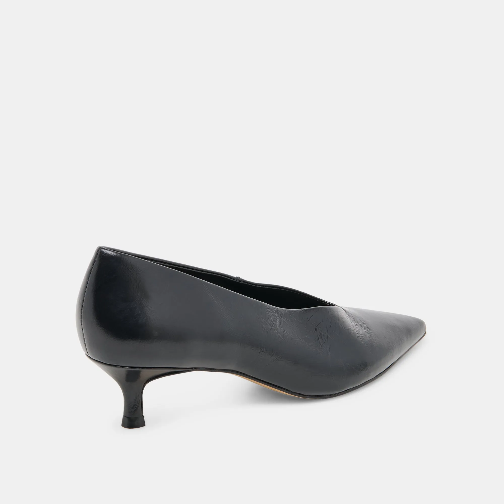 Lightweight Upper Pink Heels ALWYN HEELS MIDNIGHT CRINKLE PATENT