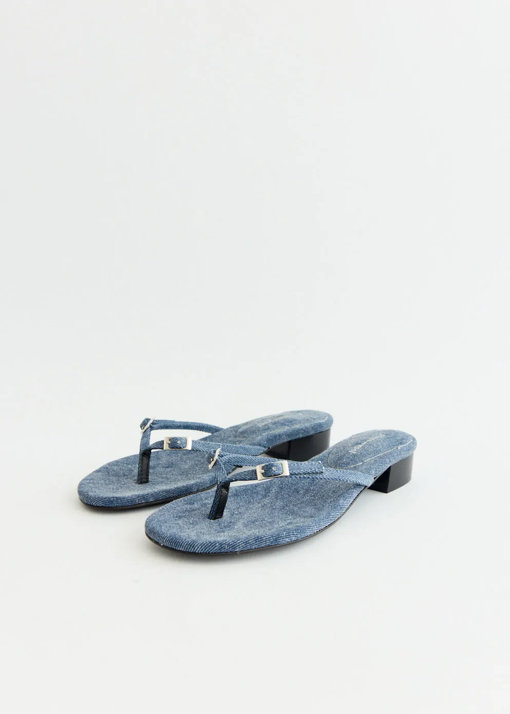 Mica Denim Sandals Steady Stride