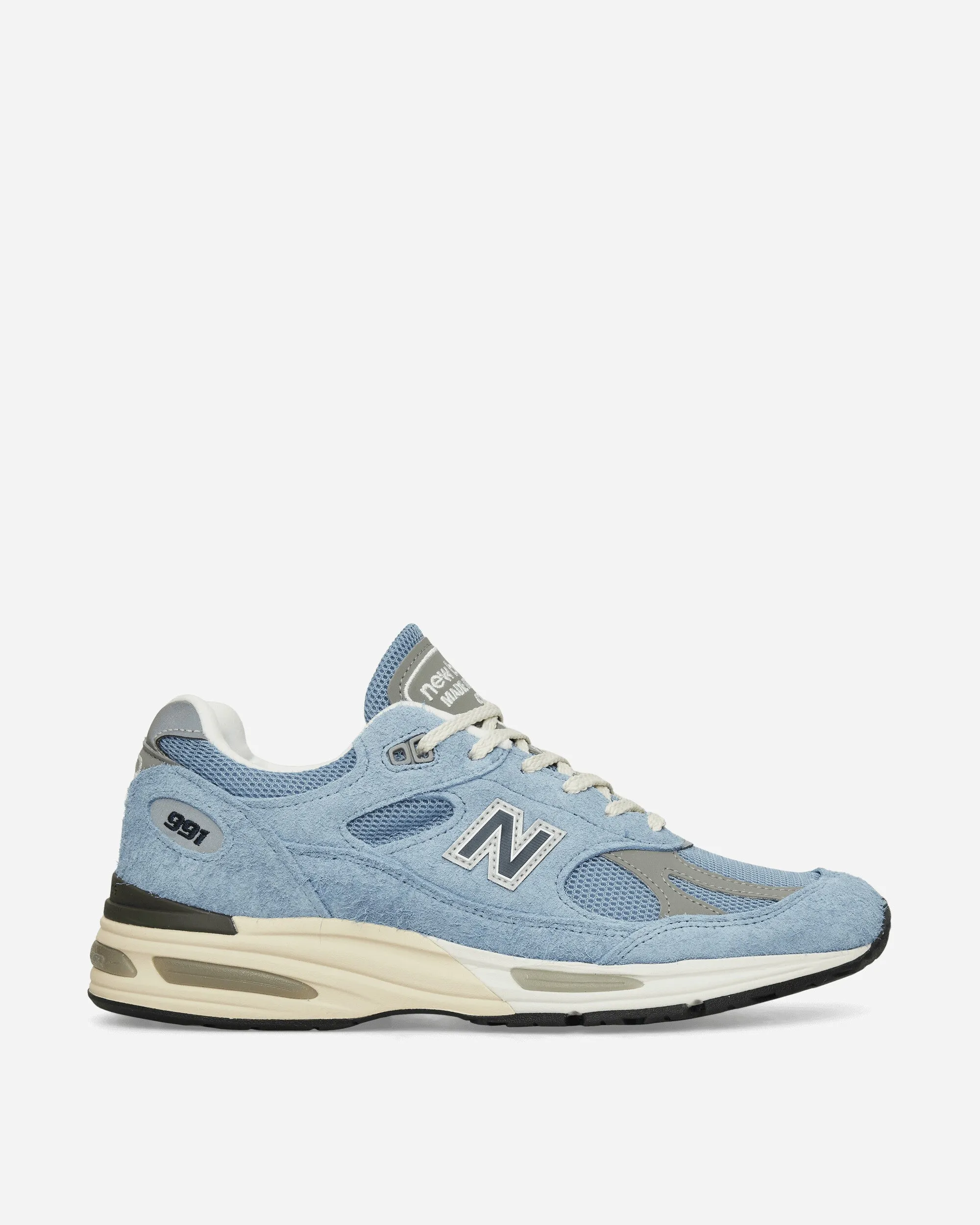 Flex grooves Clean Stitch Made in UK 991v2 Grounded Pastels Sneakers Celestial Blue