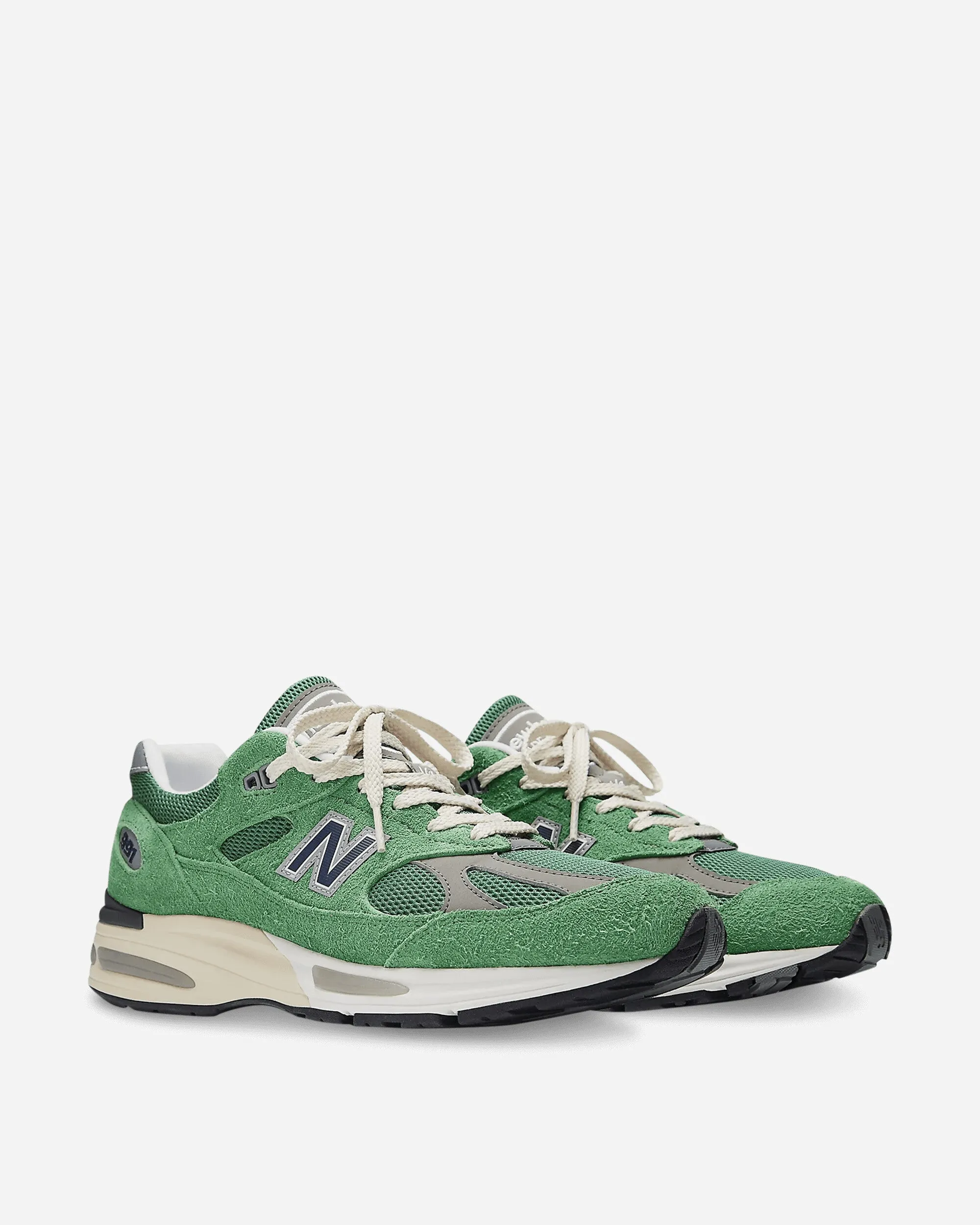 Pull Tab Simple Style Made in UK 991v2 Grounded Pastels Sneakers Mineral Green