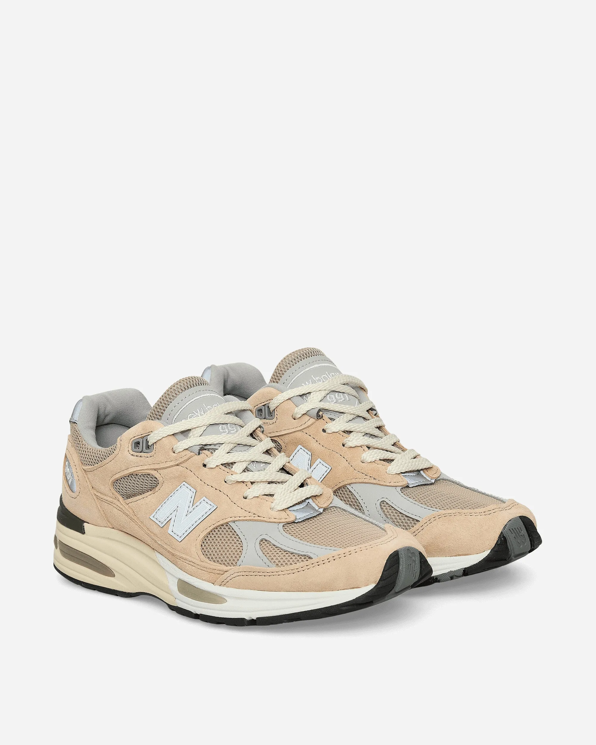 Trendy Design Ice Walk Made in UK 991v2 Sneakers Cuban Sand / Harbor Mist / Silver