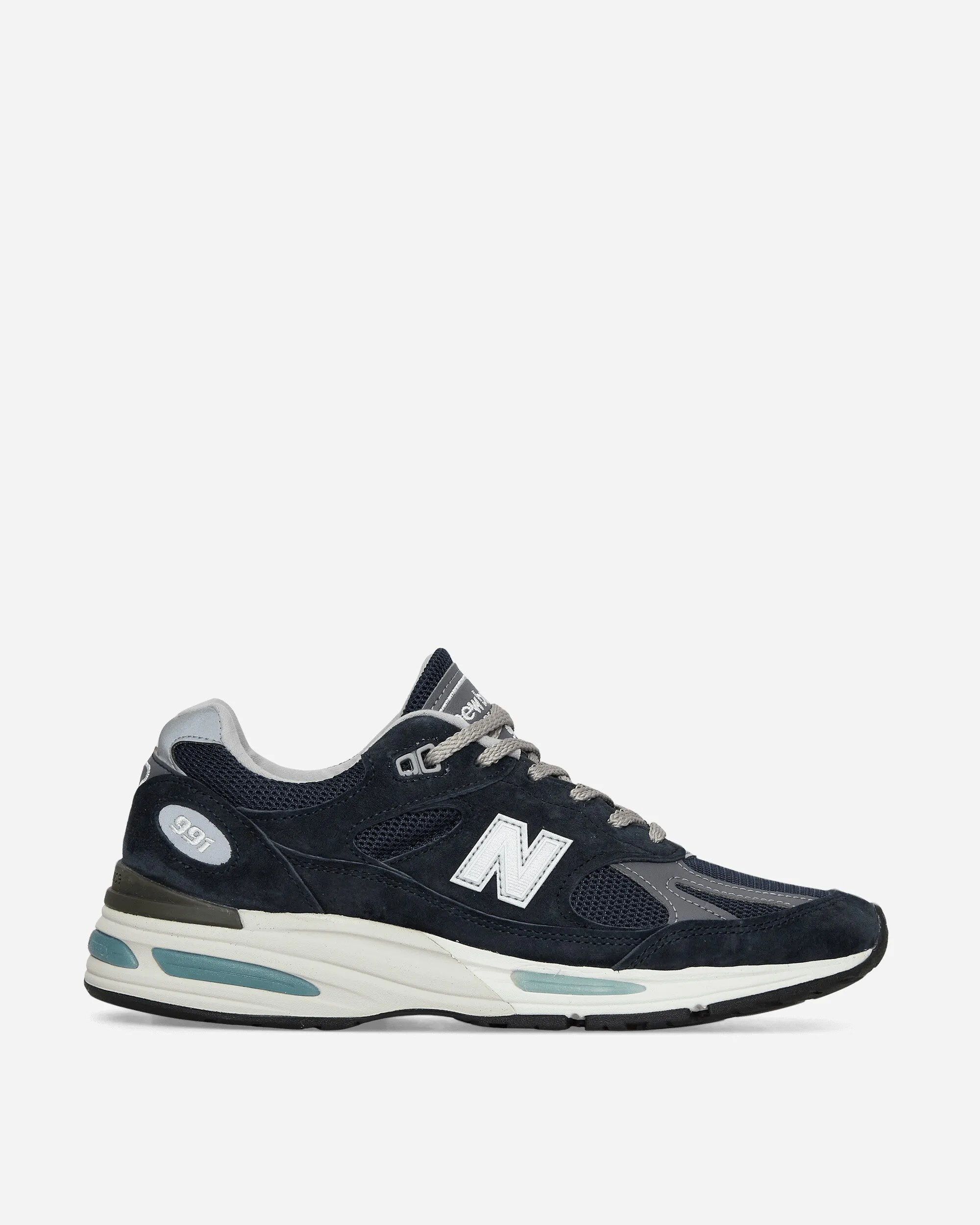 Wood Path Made in UK 991v2 Sneakers Dark Navy / Smoked Pearl / Silver