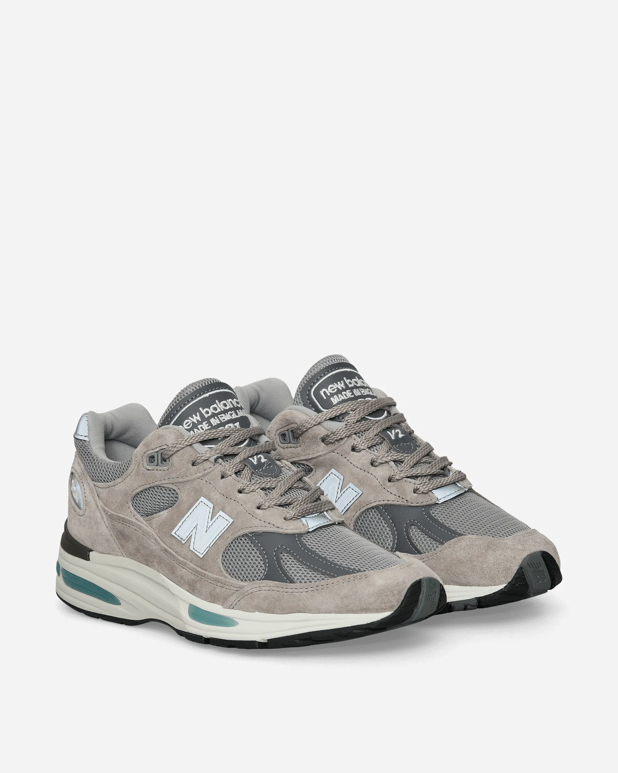Pure Fit Made in UK 991v2 Sneakers Dove / Alloy / Silver