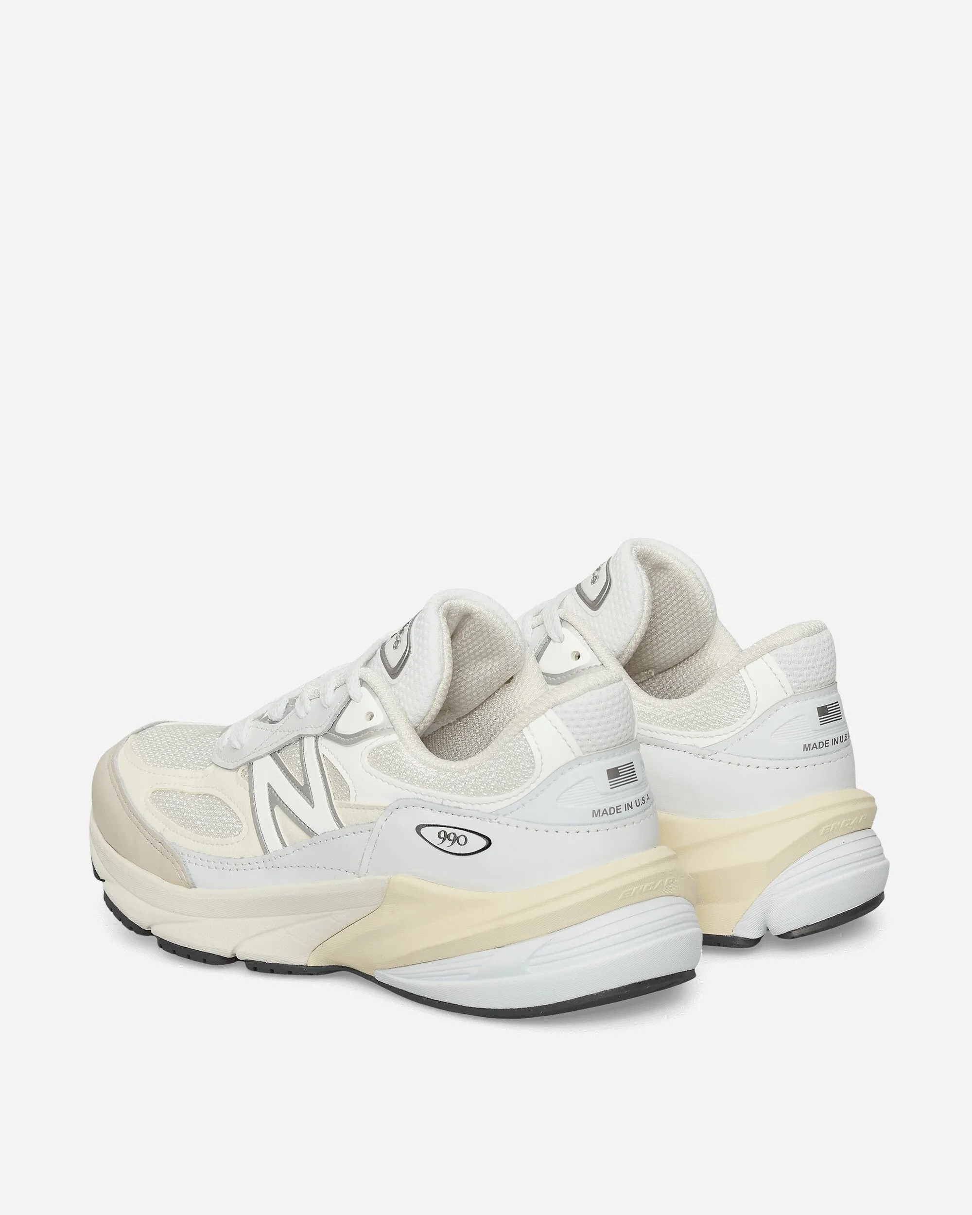Trendy Design Made in USA 990v6 Sneakers White / Sea Salt