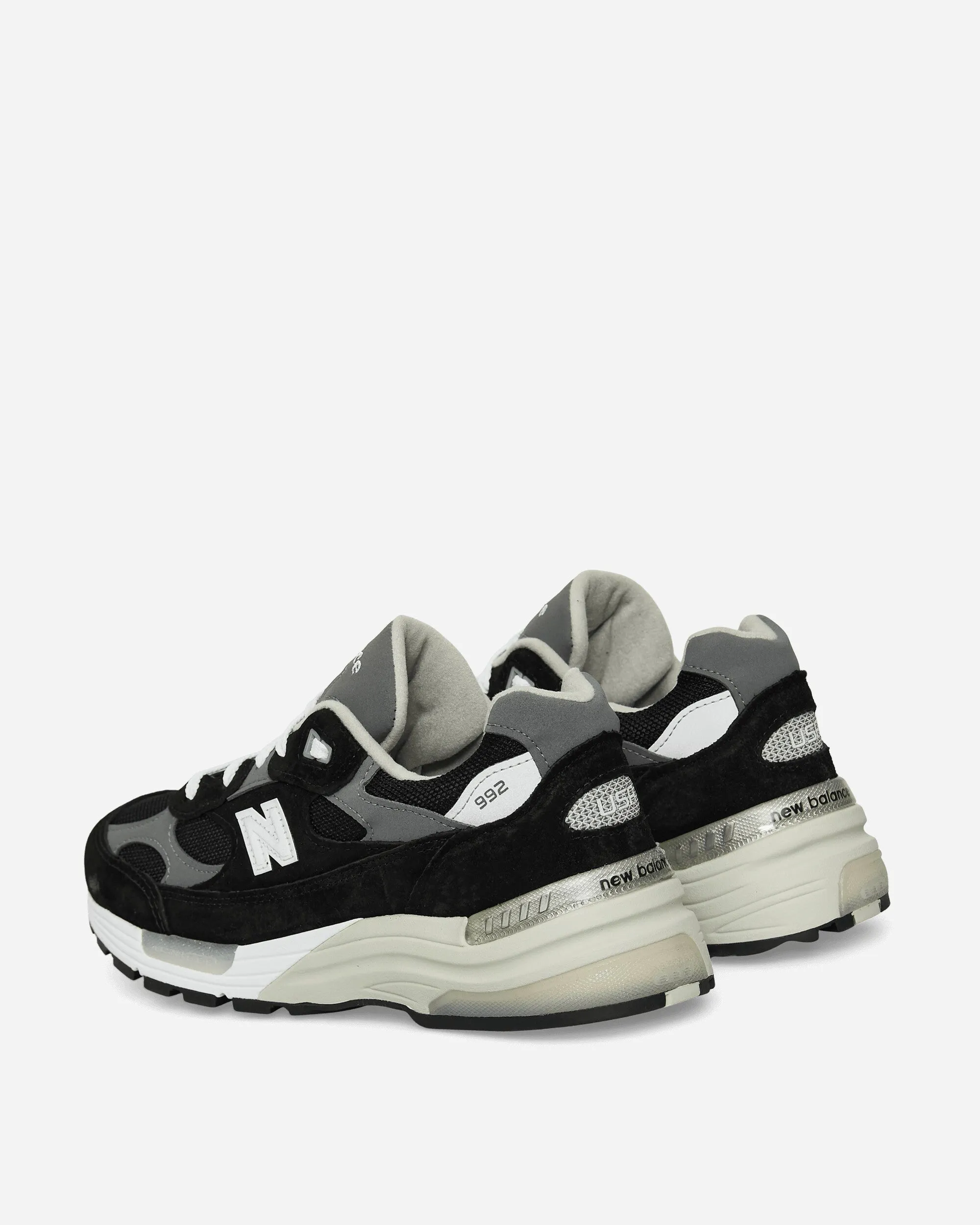 Made in USA 992 Sneakers Black / Grey No Stress