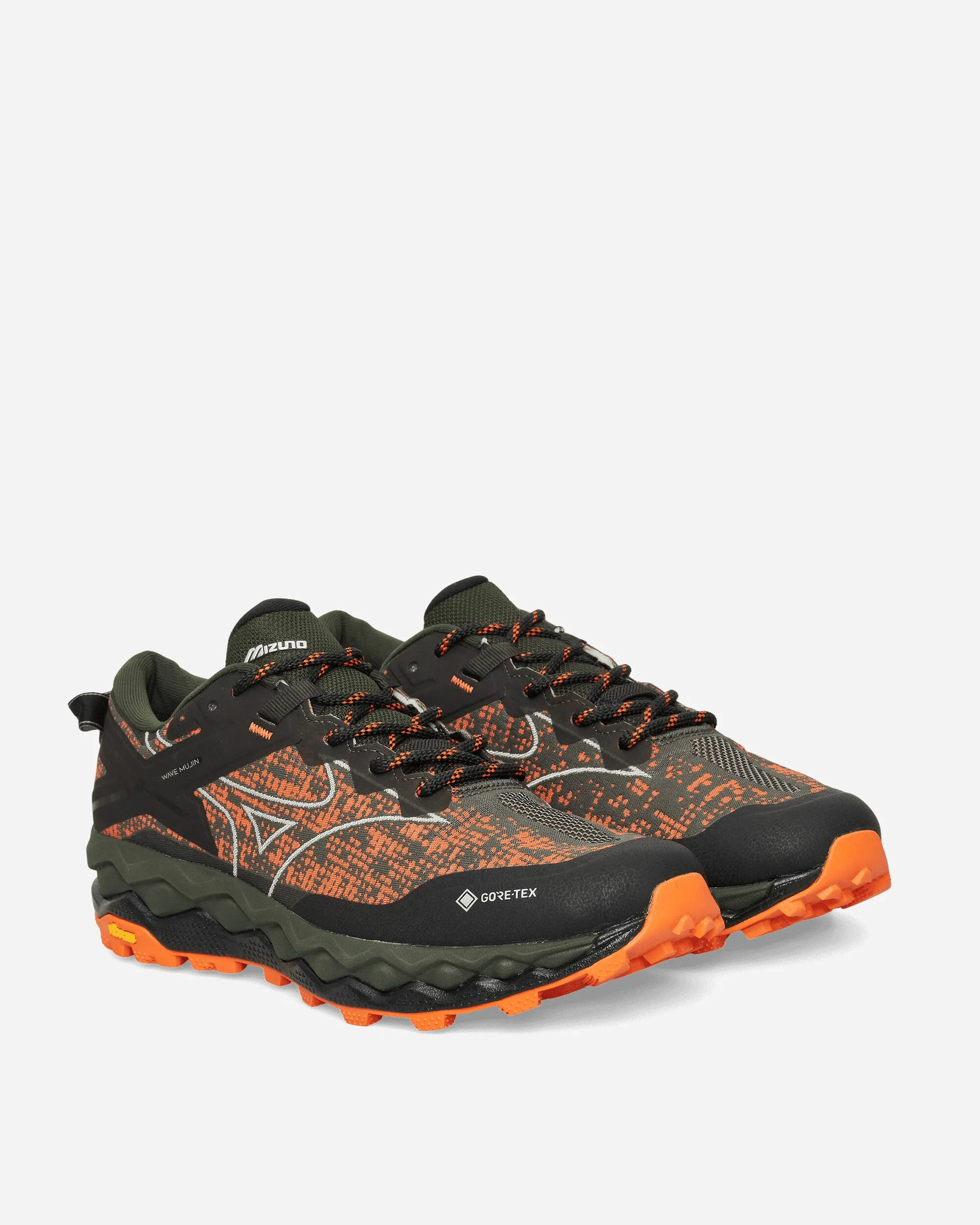 Soft Interior Low Top Style Maharishi Wave Mujin LS GTX Sneakers Vibrant Orange / Cool Gray