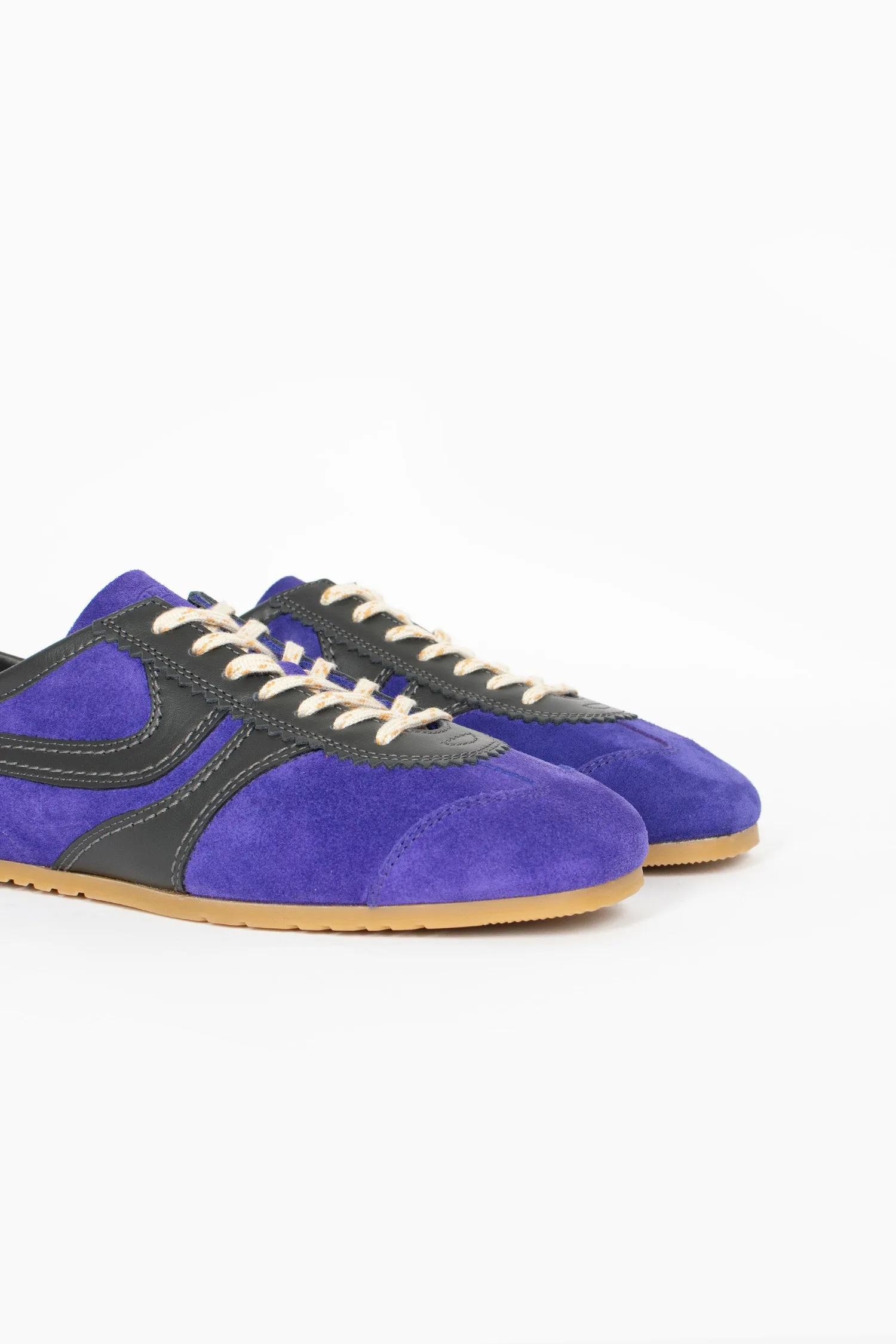 Every Use Marathon Suede Sneakers Dark Purple