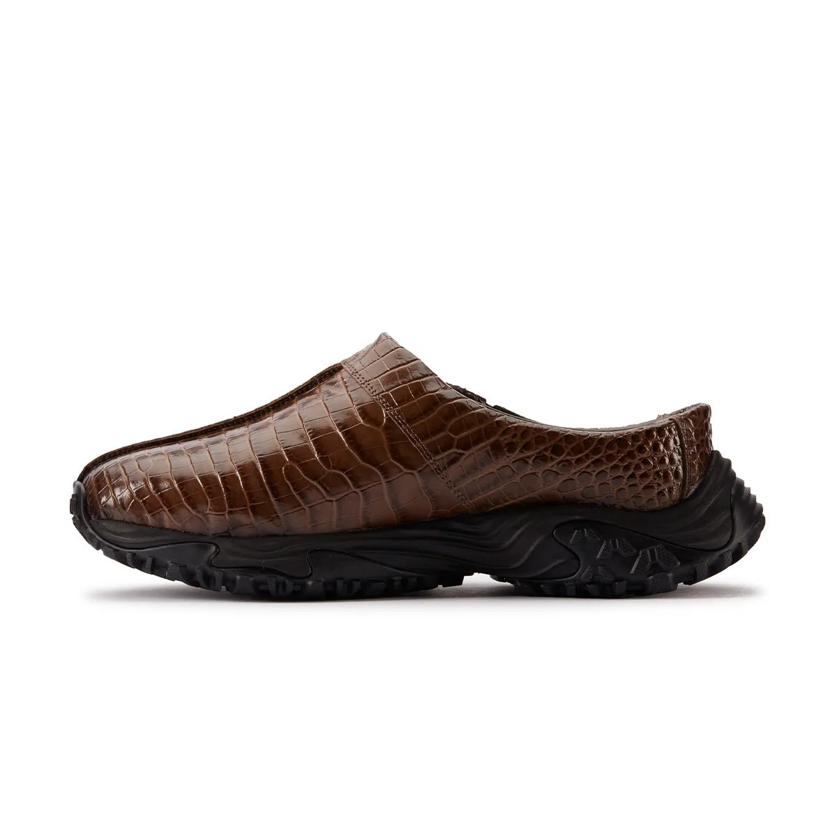 Cloud Walk Move Easy   Martine rose CUR Clog 1 'Brown Croc Leather'