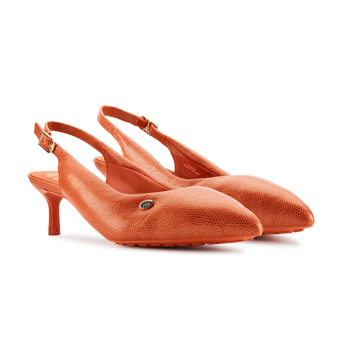Martine rose Wmns CUR Sling 1 'Orange Interest Leather' Uni Life