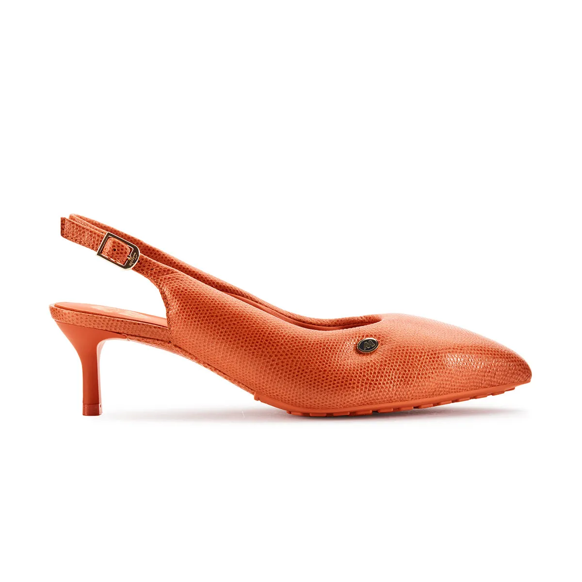 Martine rose Wmns CUR Sling 1 'Orange Interest Leather' Slip On Wild Hike