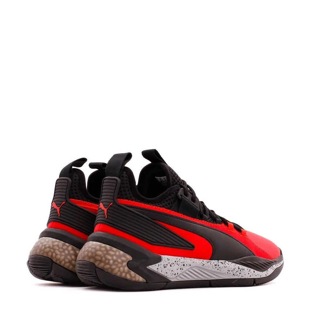 Puma Basketball Uproar Hybrid Court High Risk Red Black Men 192775-08 Rain Safe