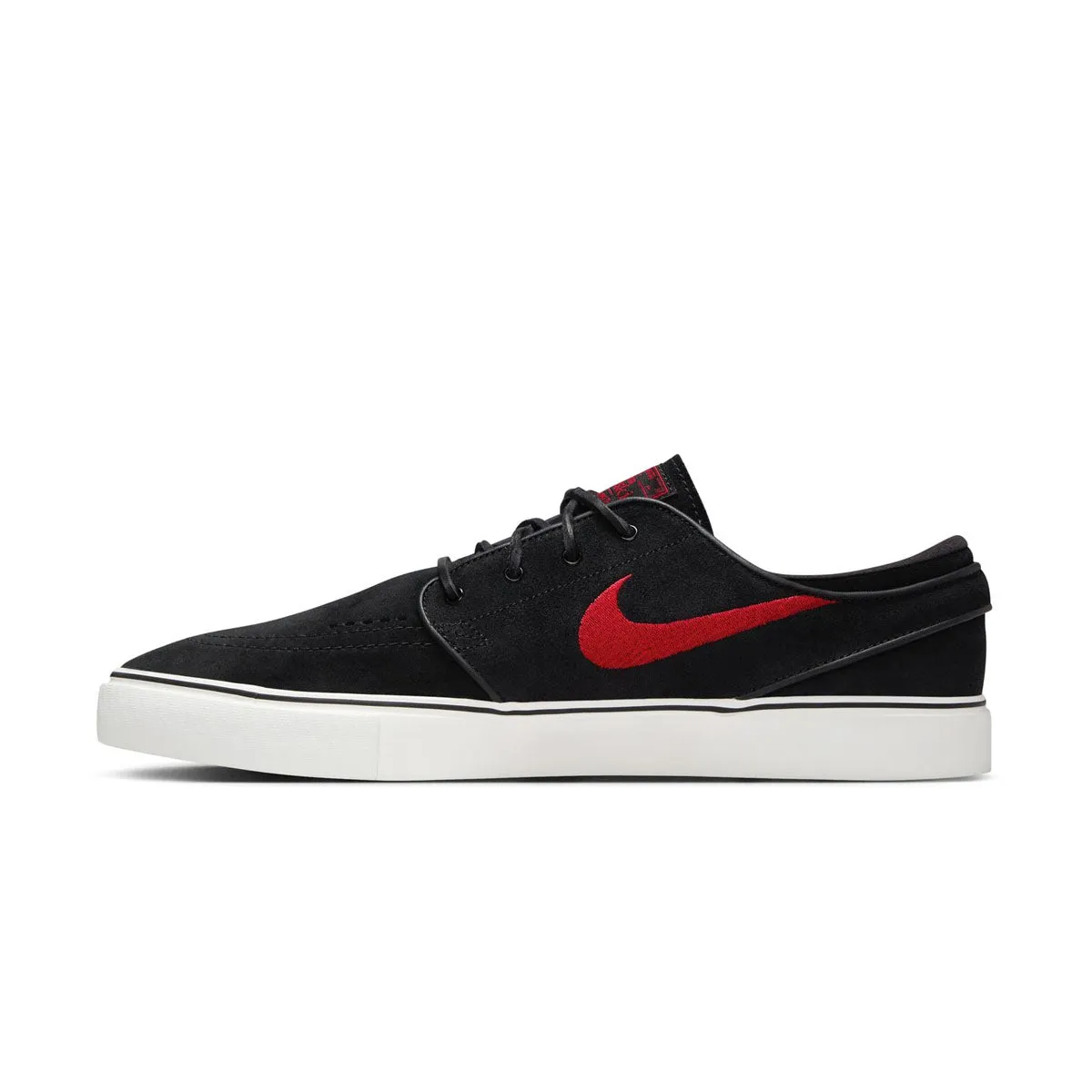 Rocker sole geometry Core Design SB Zoom Janoski OG  'Black University Red'
