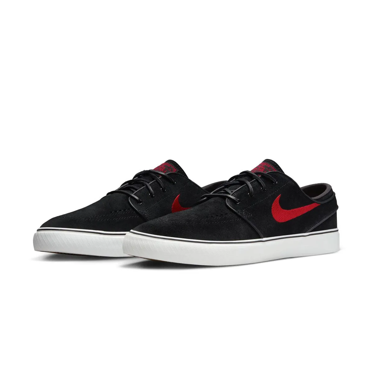 High-performance ease SB Zoom Janoski OG  'Black University Red'