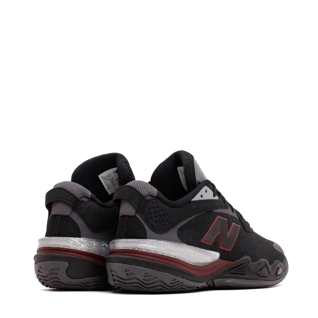 New Balance Basketball Unisex Hesi Low v2 Black Crimson BBHSLMT2 Full Length Air Channel Foam Cushioning Layer