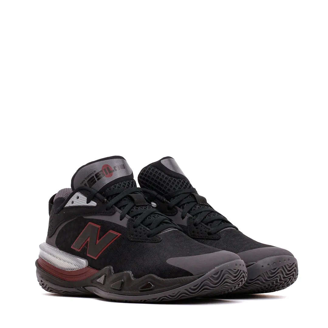 New Balance Basketball Unisex Hesi Low v2 Black Crimson BBHSLMT2 Dynamic Support System