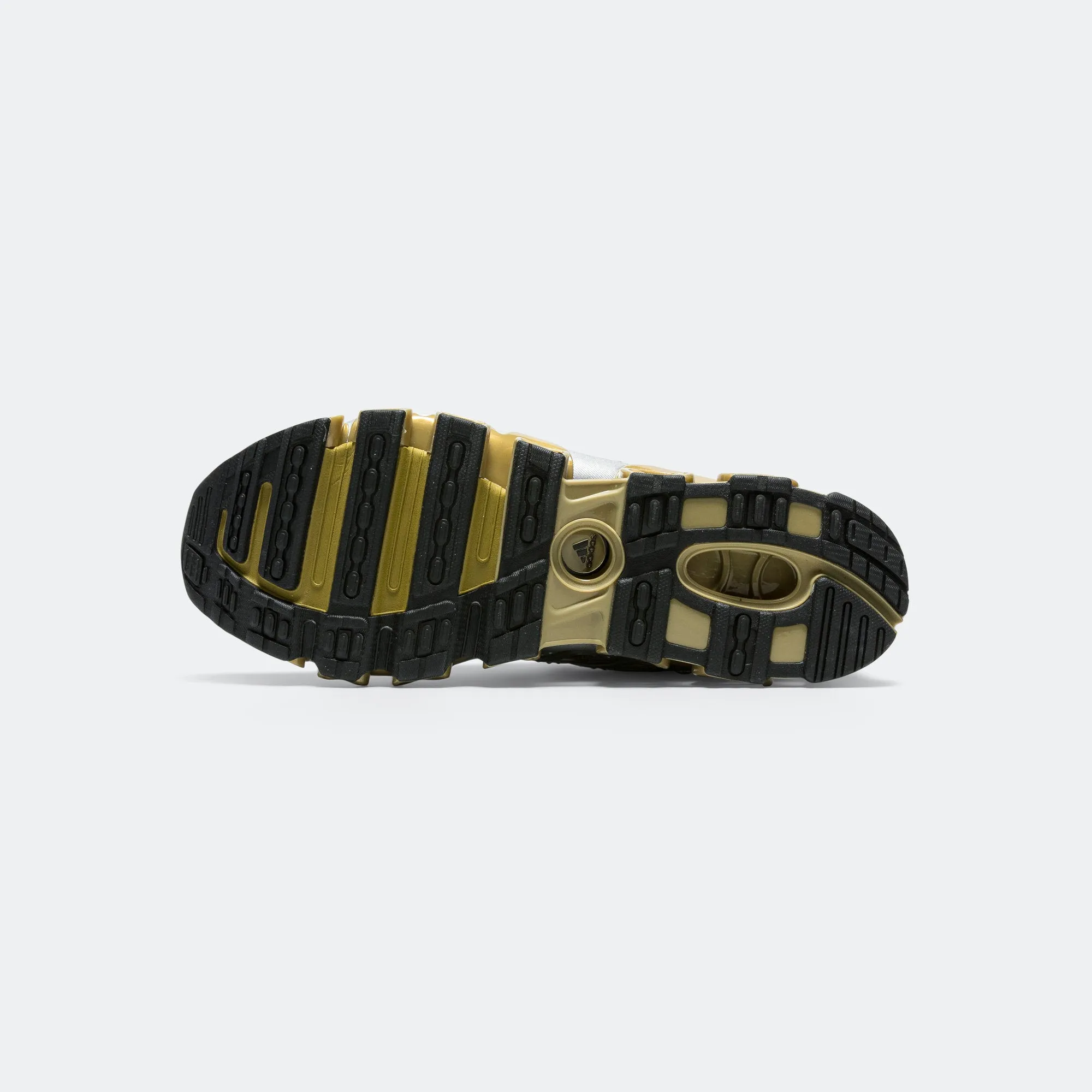 Megaride - Grey Four/Gold Metallic-Metallic Silver Shock Absorption Midsole