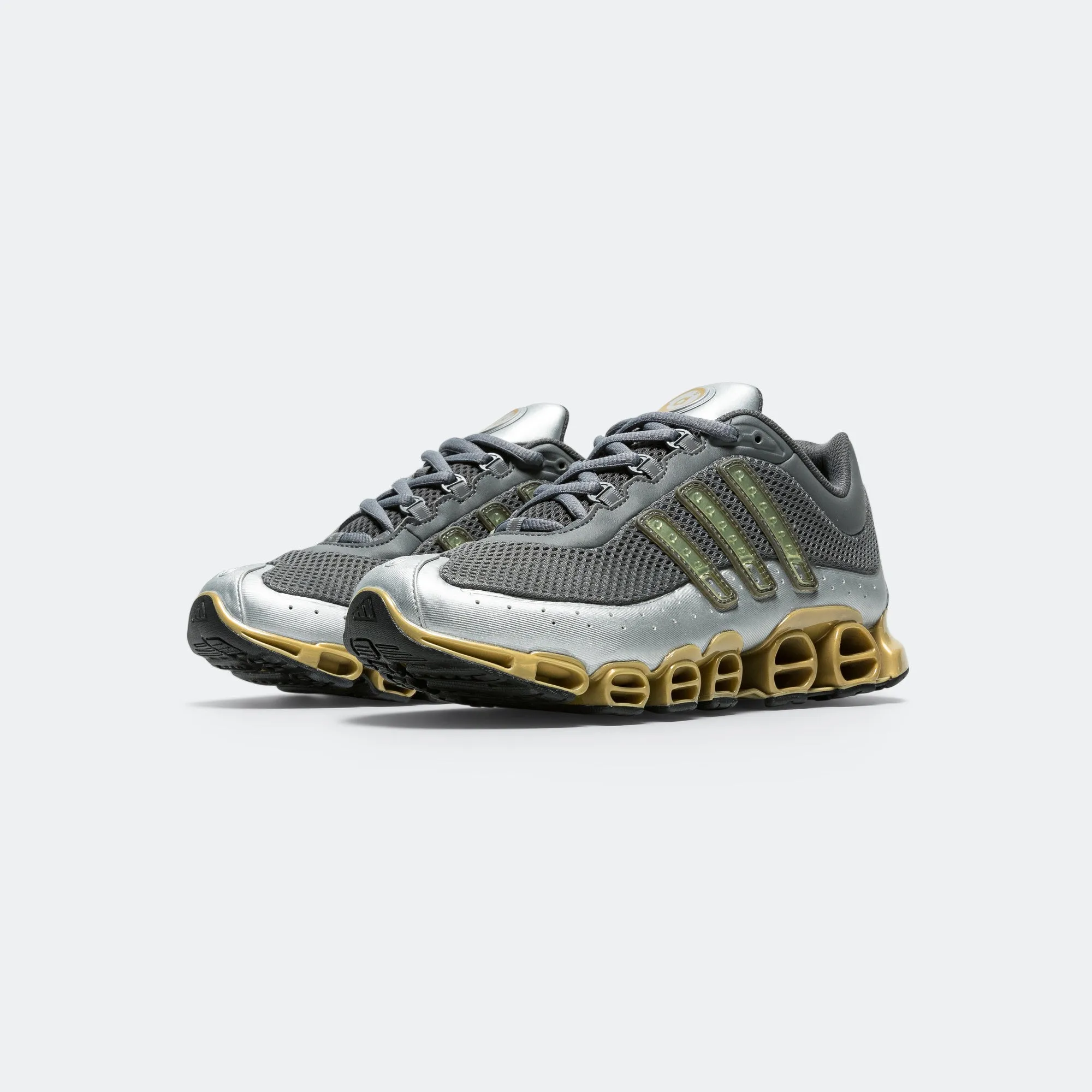 Woven Reinforcement Megaride - Grey Four/Gold Metallic-Metallic Silver