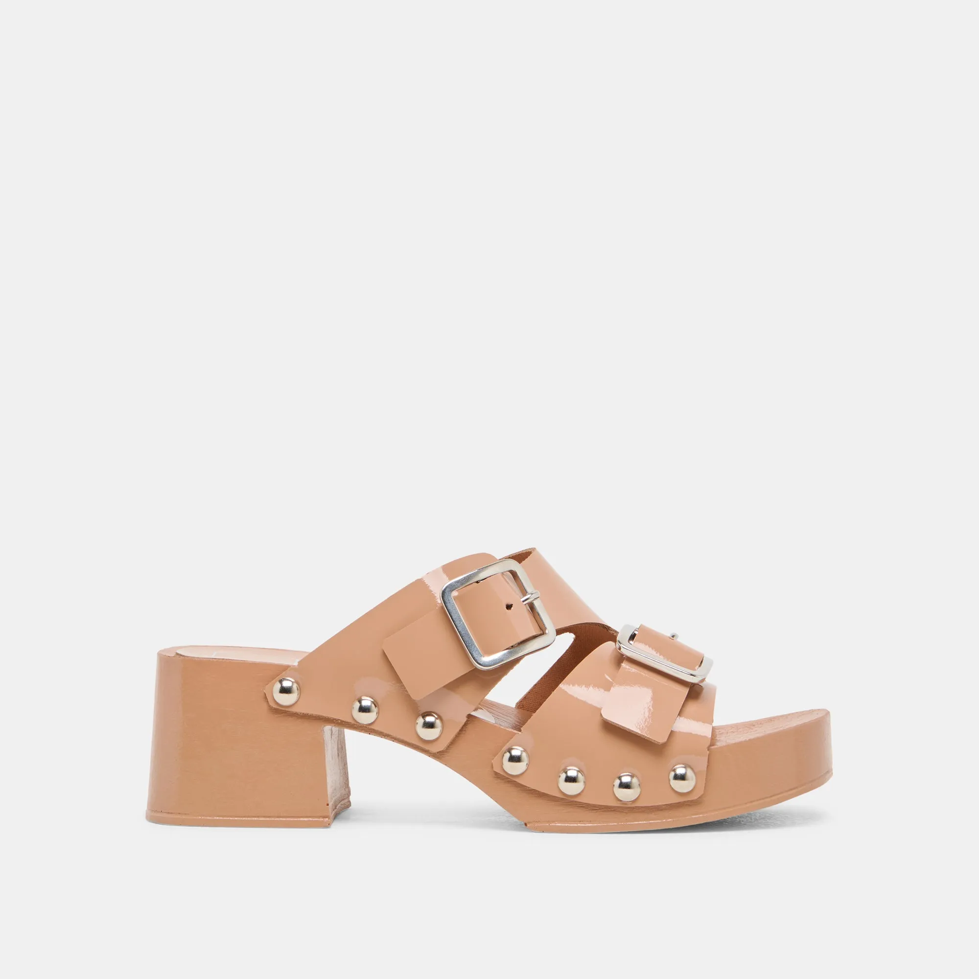 MELODY HEELS TAN LEATHER Elegant Sandals