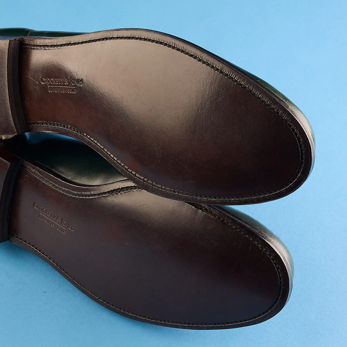 Sole Grip Easy Slip-on Footwear Harvard 2 Green Cordovan