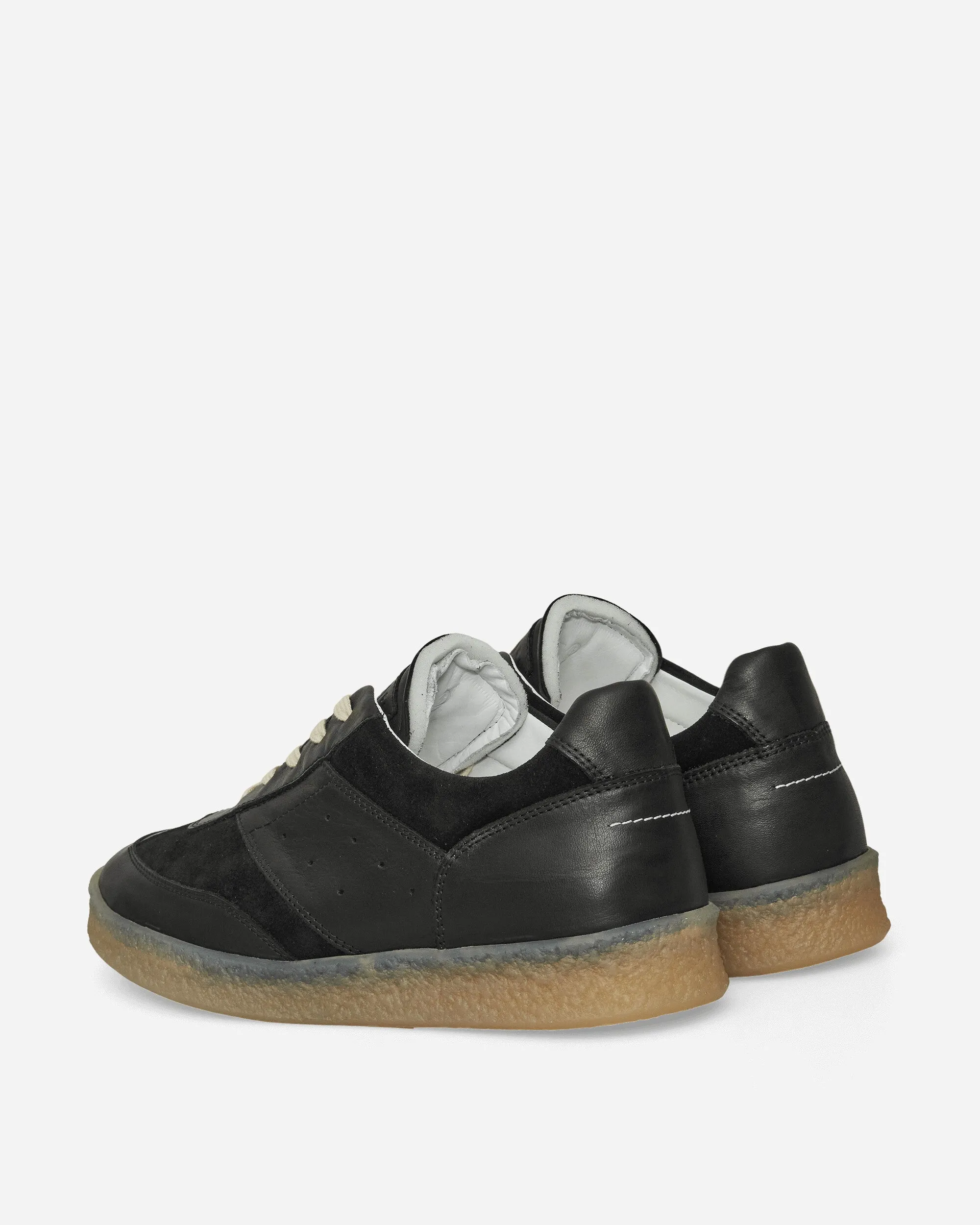 Men's 6 Court Sneakers Black Urban Ready Street Edge