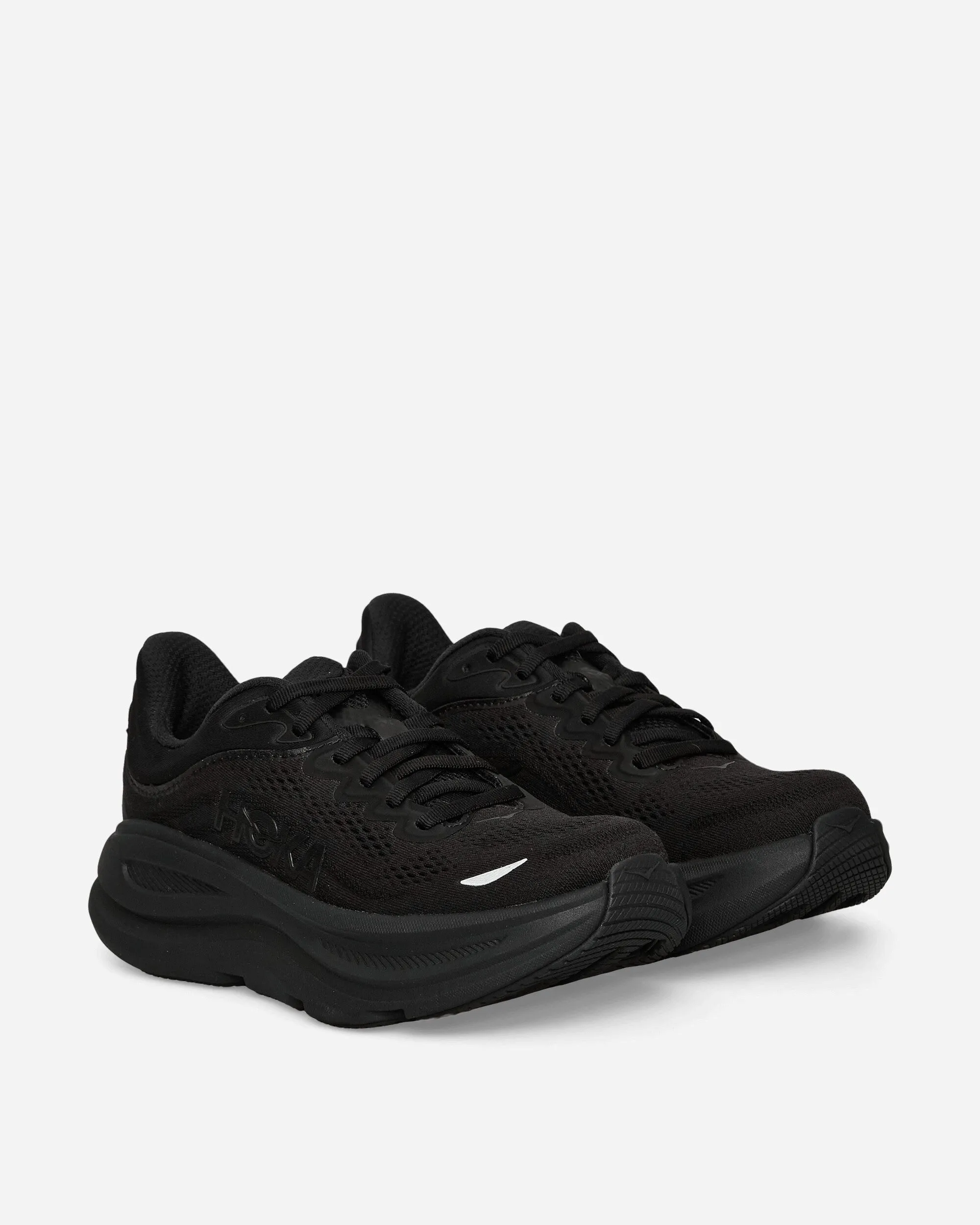 Men's Bondi 9 Sneakers Black Comfort Heel Daily Flow