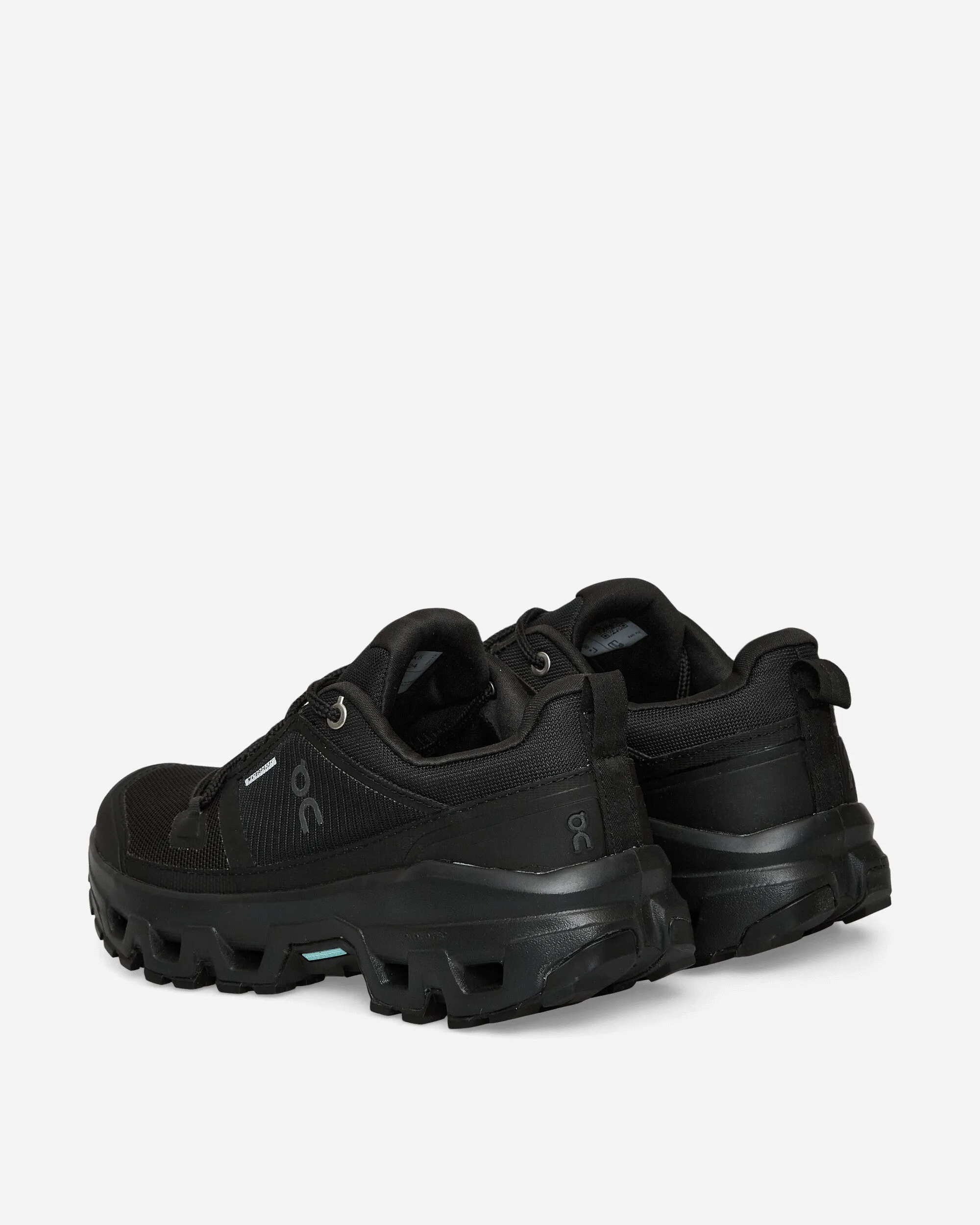 Smooth   surface Cushion Base Men's Cloudrock Low WP Sneakers Black