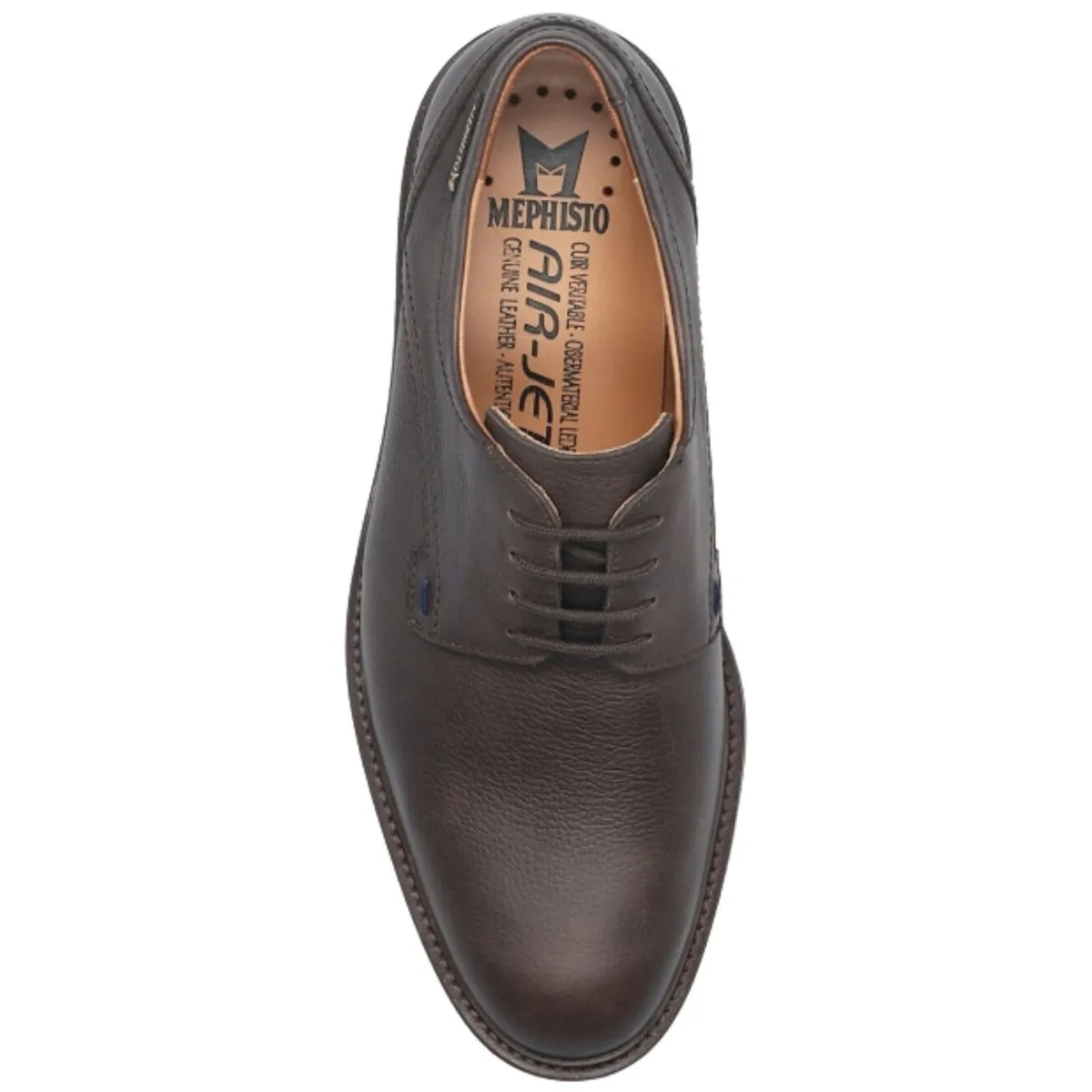 Ultra Hike Weekend Casual Mephisto Men's Batiste Dark Brown