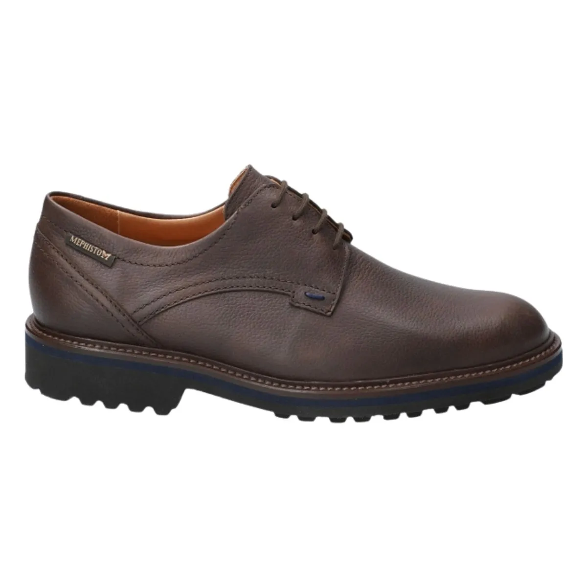 Mephisto Men's Batiste Dark Brown Office Friendly