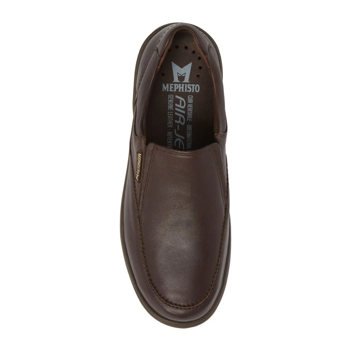 Mephisto Men's Davy Dark Brown Rio Waterproof Style Blend Tree Step