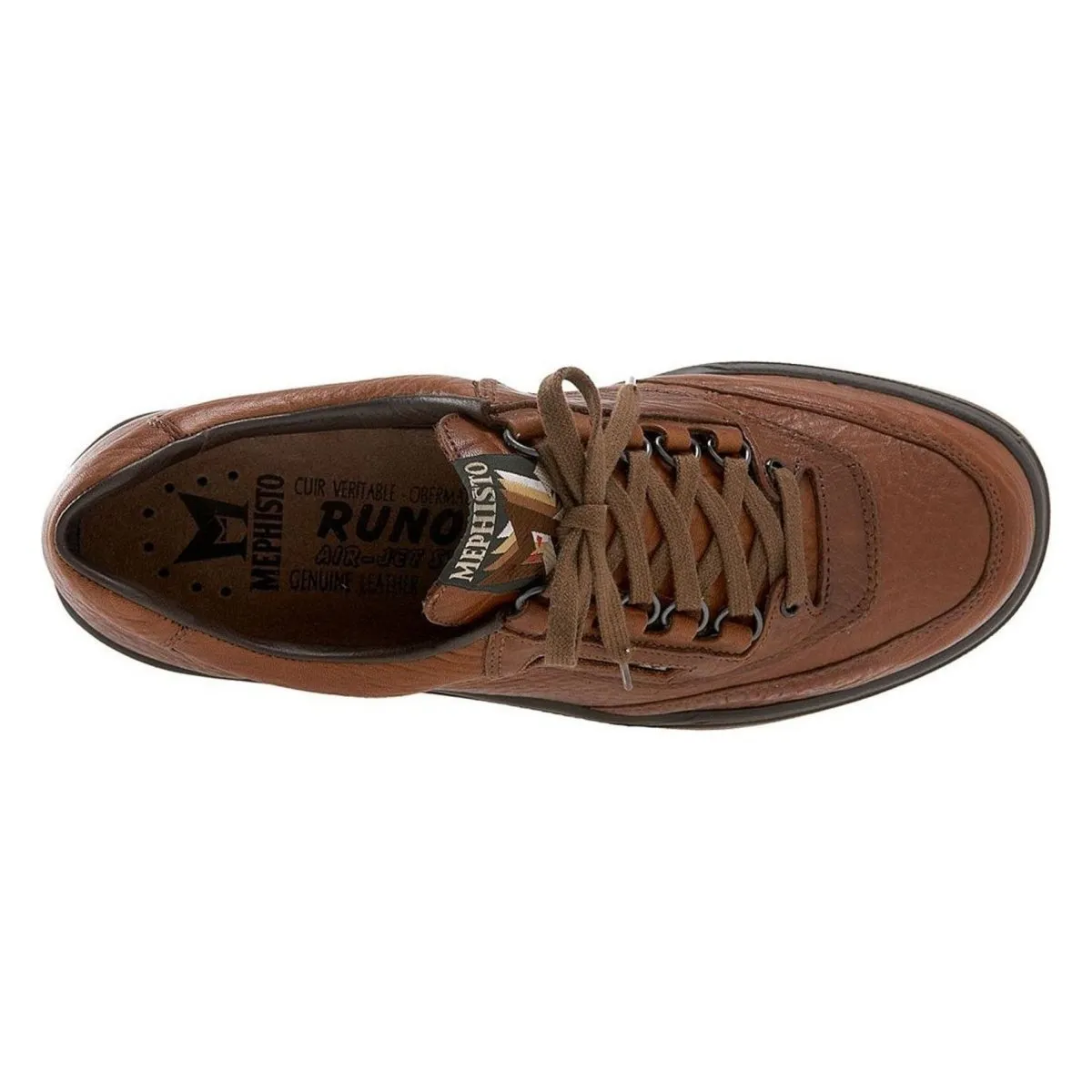 Mephisto Men's Match Tan Grain Chic Look