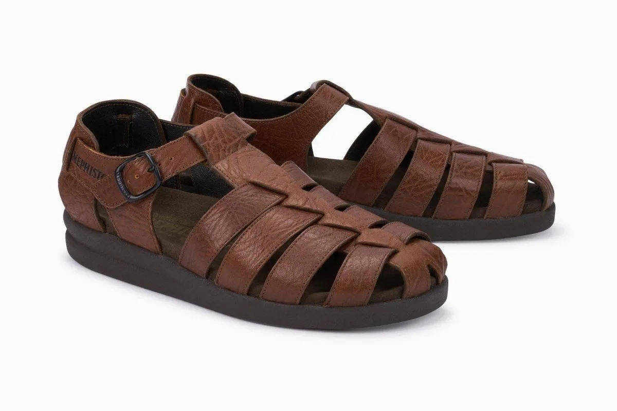 Mono Tone Low Weight Mephisto Men's Sam Brown Leather