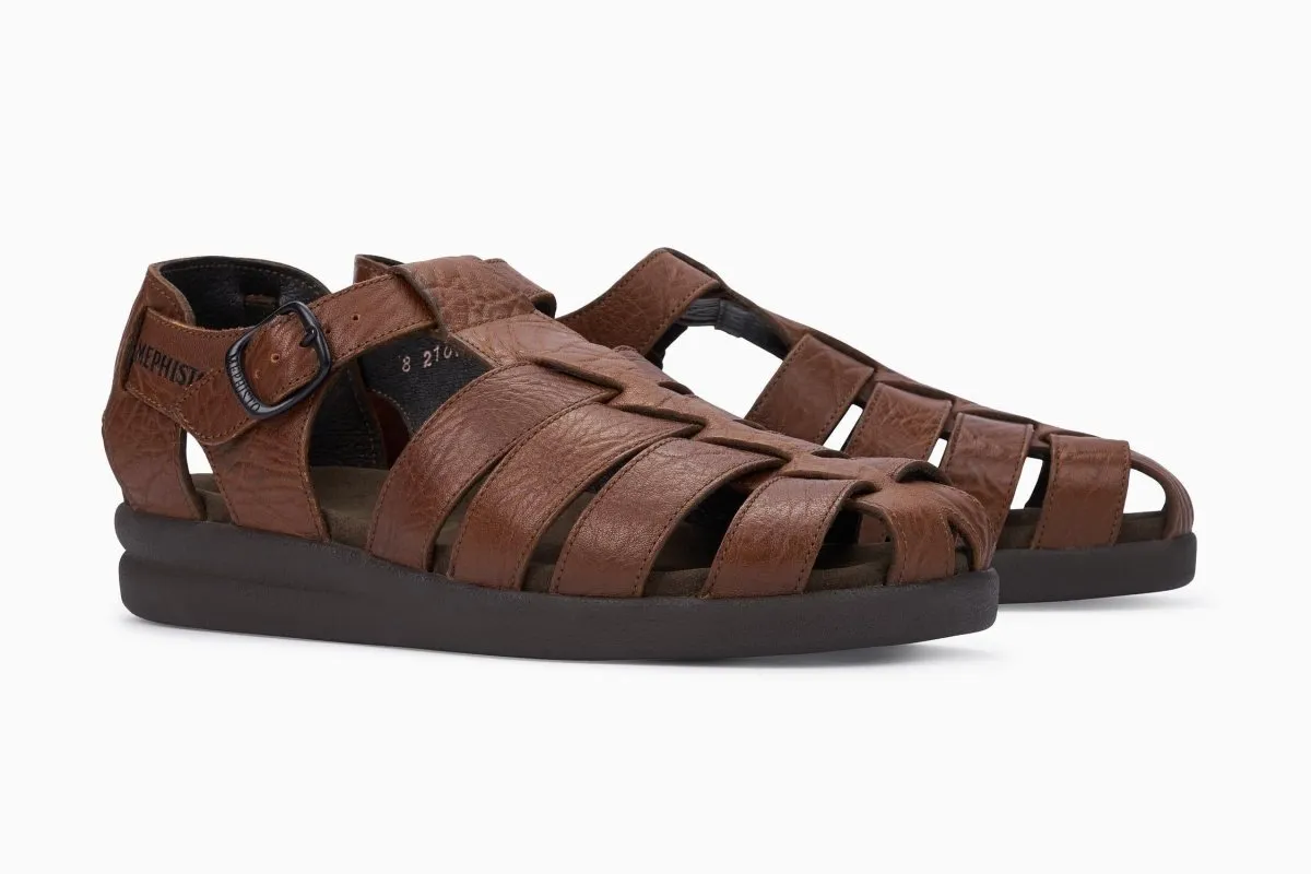 Every Fit Mephisto Men's Sam Brown Leather