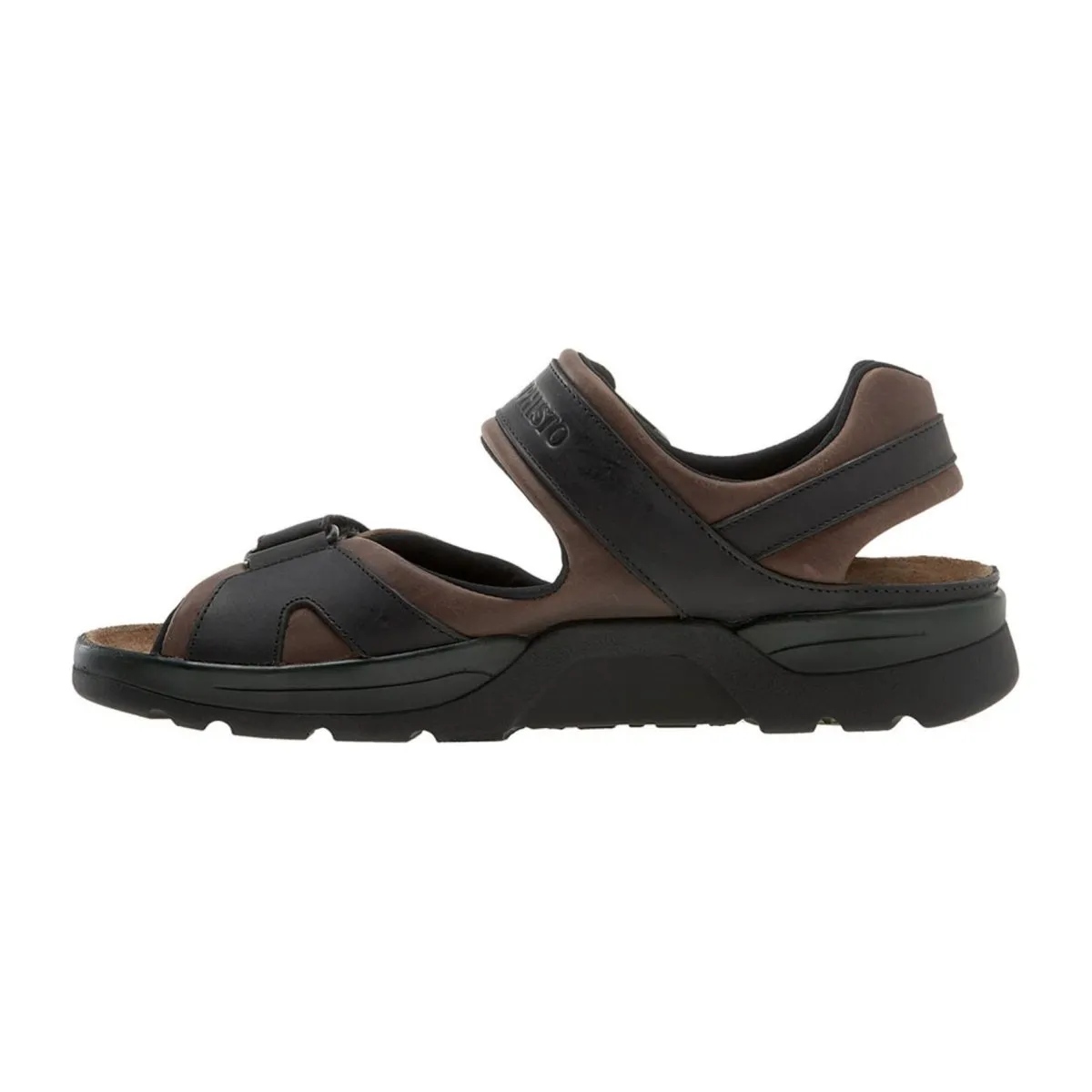 Mephisto Men's Shark Black/Brown Cutout Fast Step