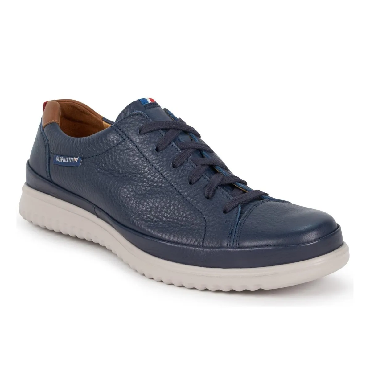 Mephisto Men's Thomas Navy Print Fun