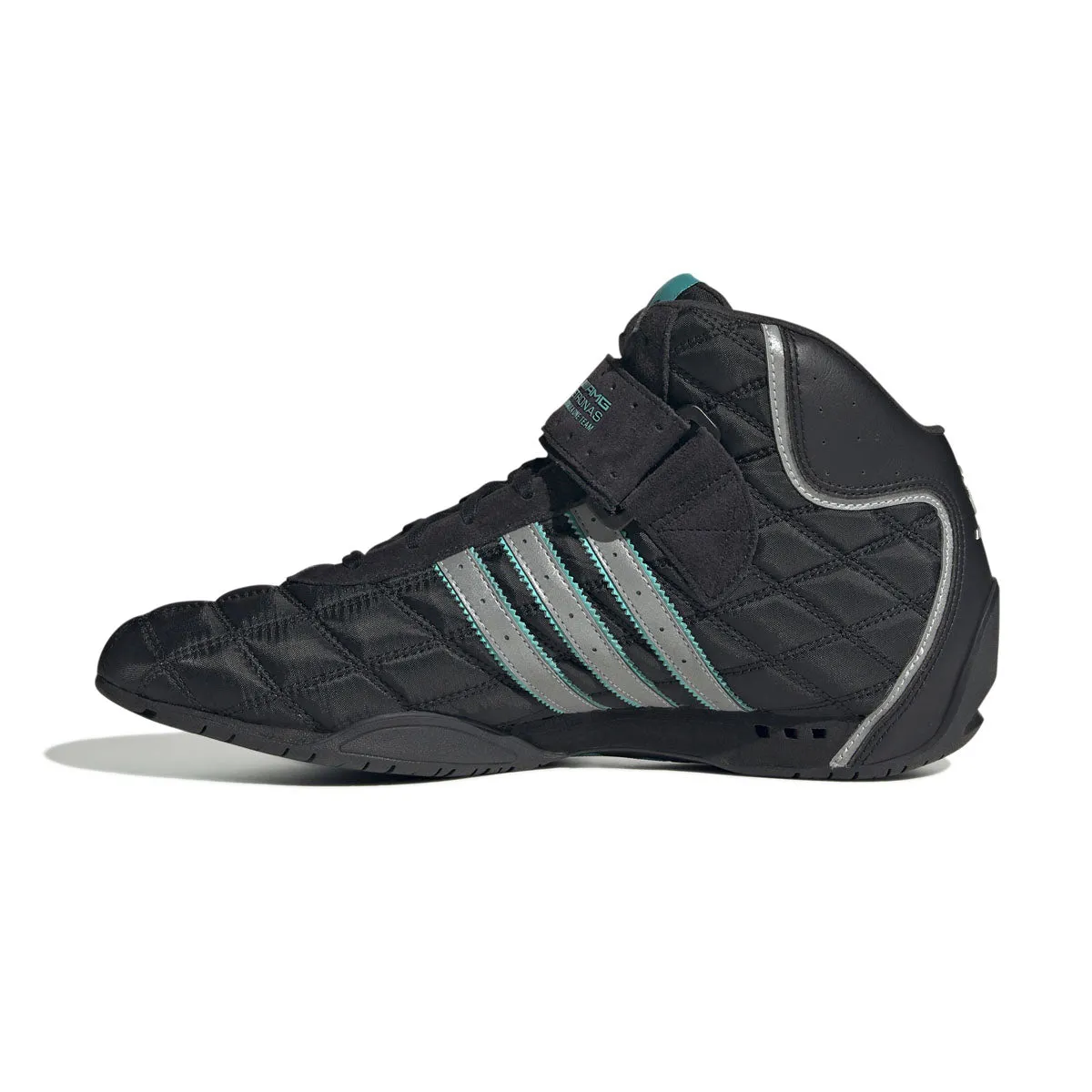   Mercedes AMG Petronas F1 Team adiracer Hi 'Black Silver Metalic' High Support All-Day Stability