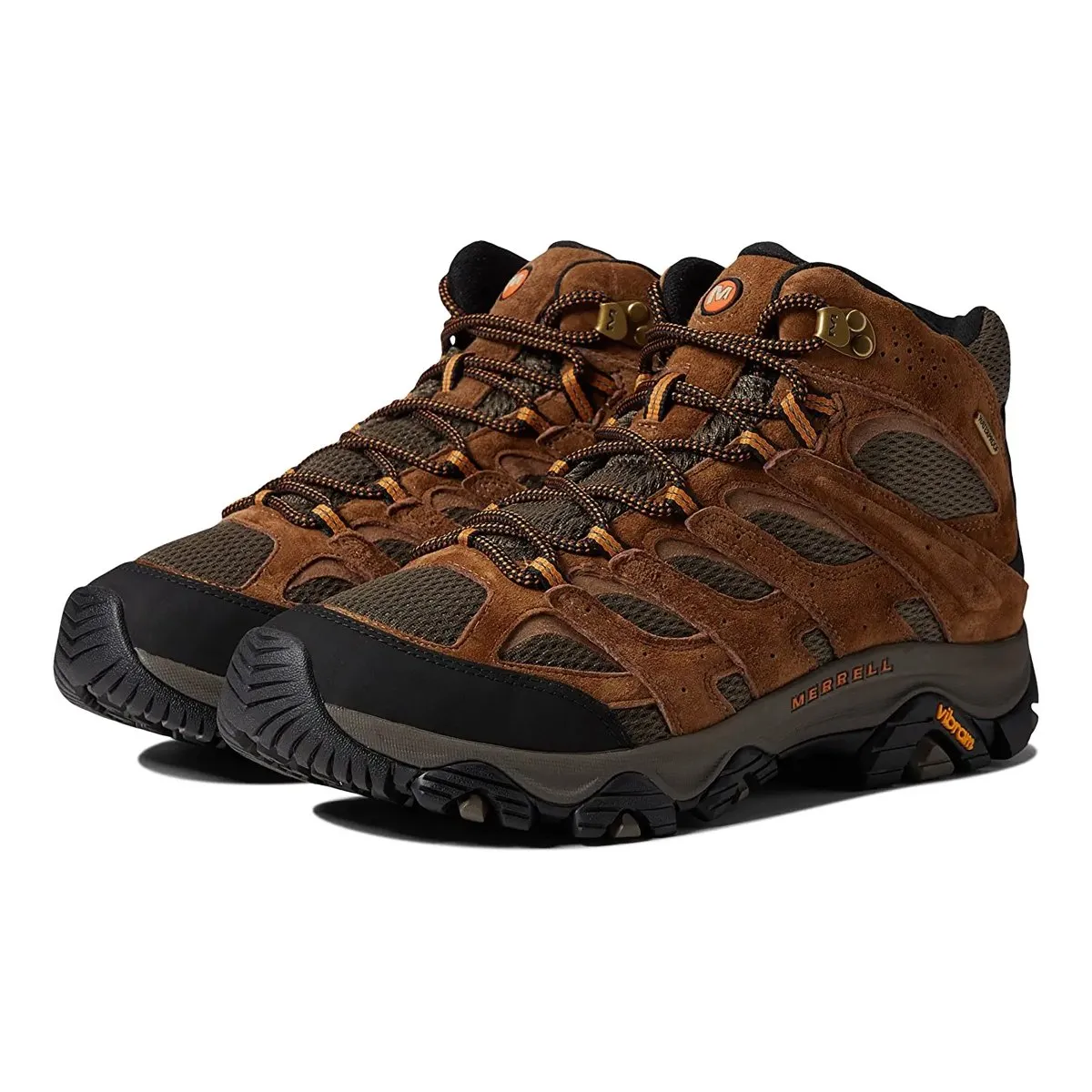 Suede Finish Urban Minimal Merrell Men's Moab 3 Mid Earth Waterproof