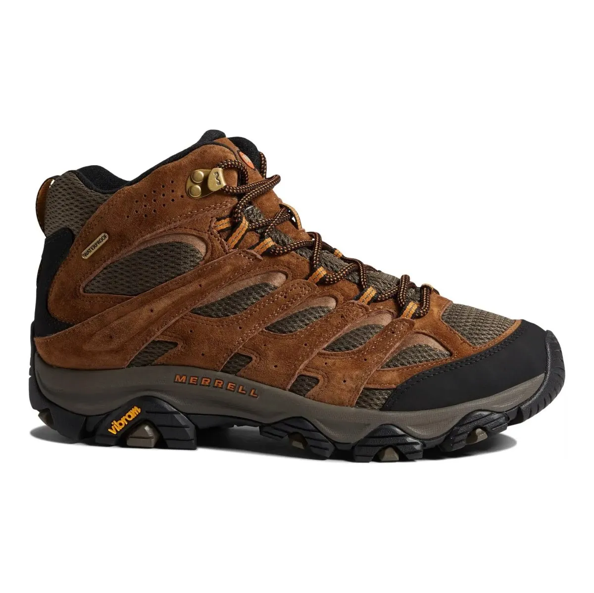 Merrell Men's Moab 3 Mid Earth Waterproof Functional Style