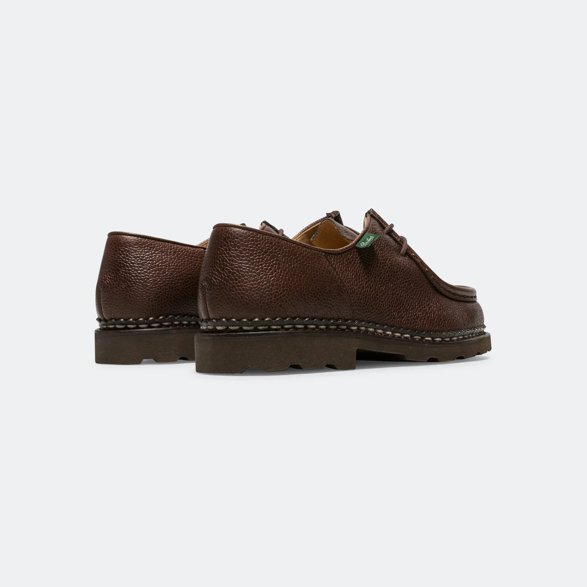 Michael/Marche II - Marron/GR Ebene Rubberized Outsole
