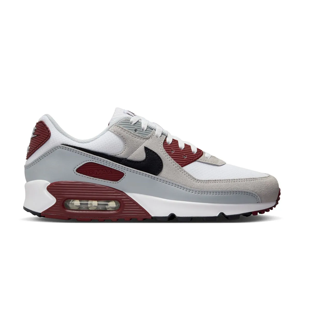 Air Max 90 'Dark Team Red' Bold Detail