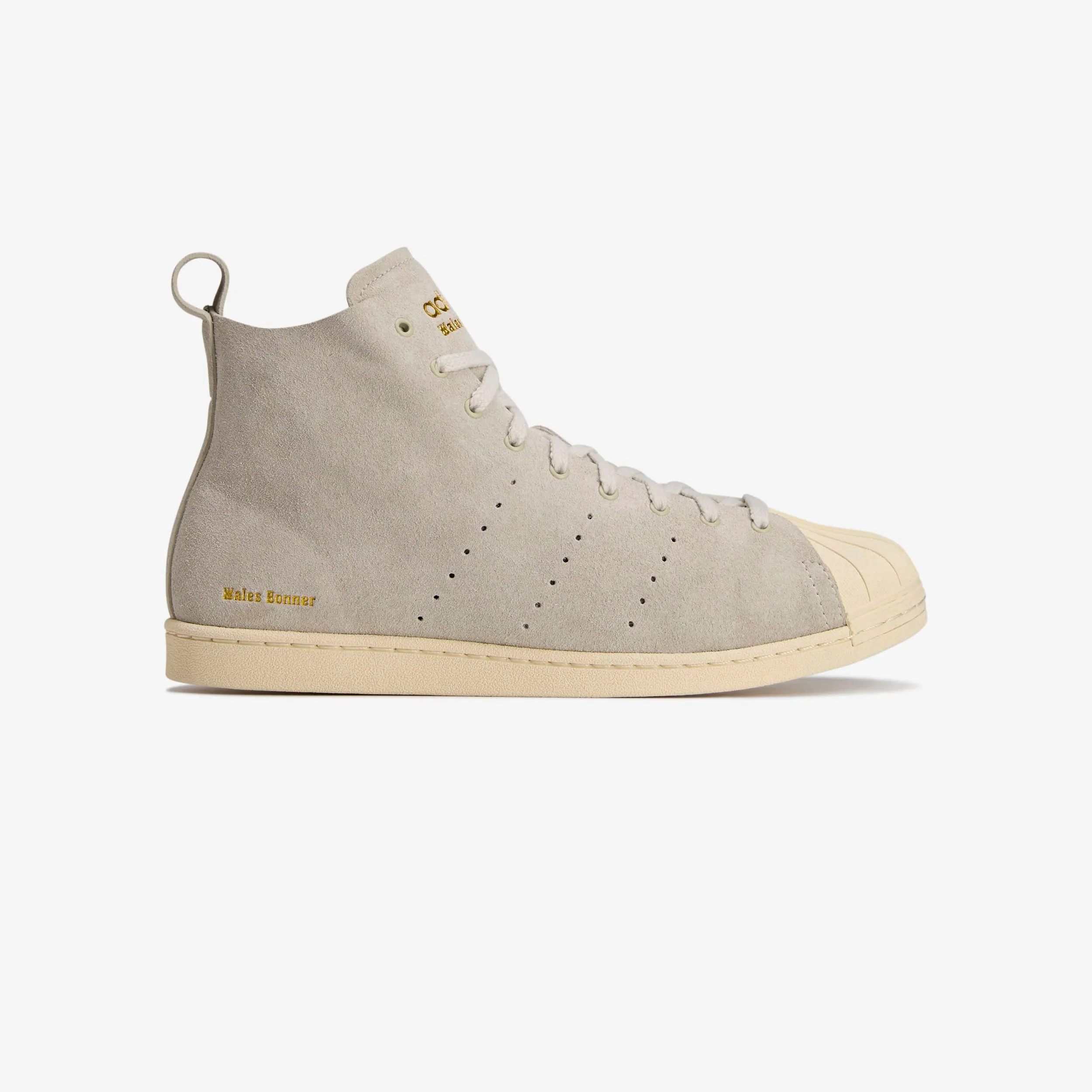 Superstar Hi x Wales Bonner Anatomical Heel Shape