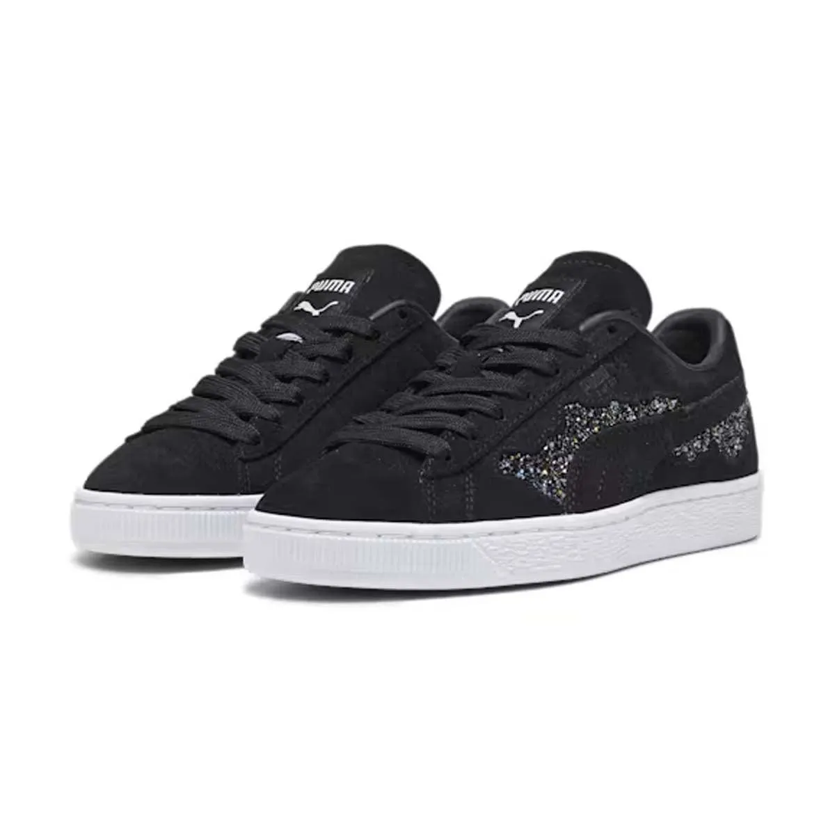 RollUp   Swarovski Wmns Suede 'Black'