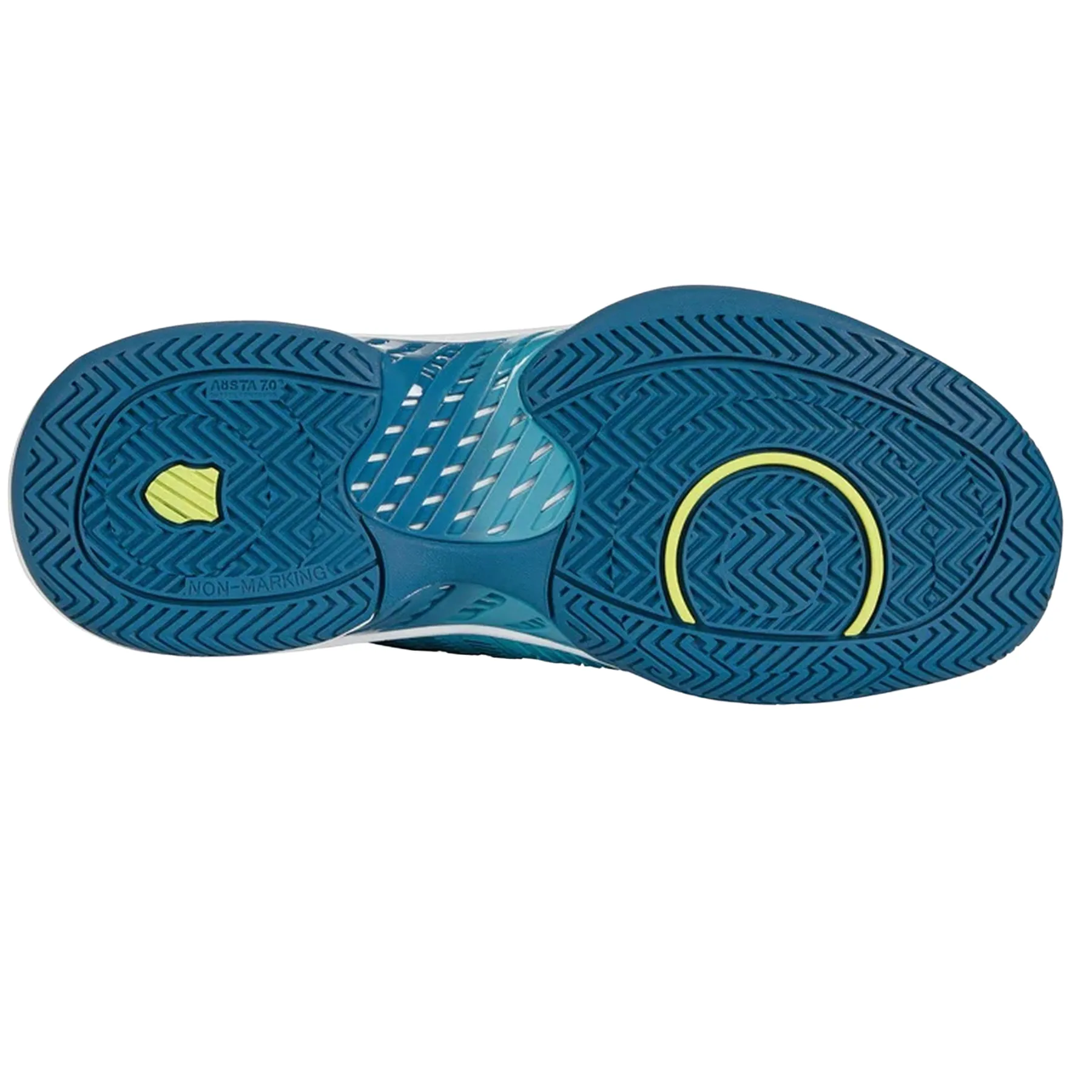 K Swiss Hypercourt Supreme Mens Tennis Shoes - Scuba Blue/Celestial/Brilliant White Outdoor Walk Comfortable fit
