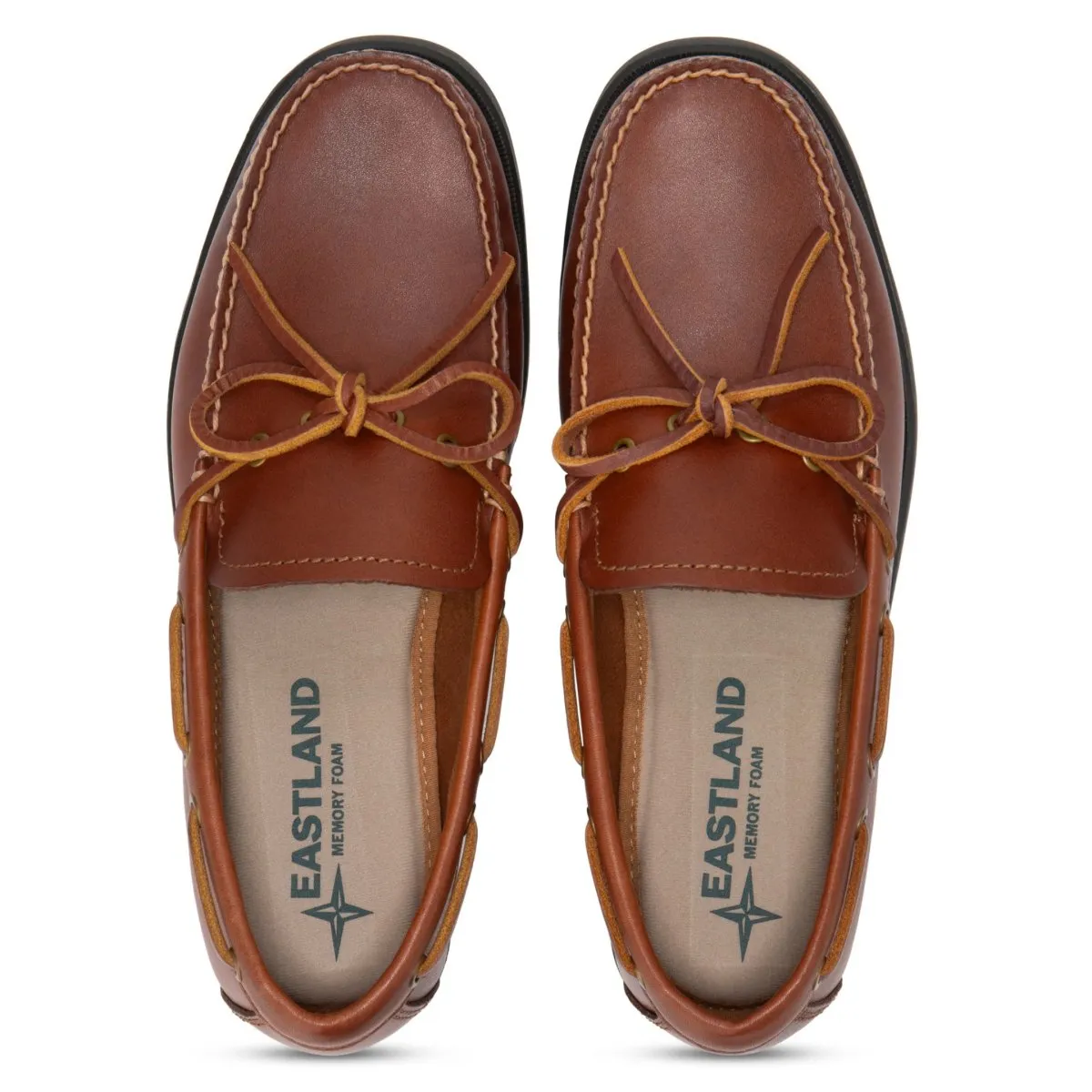 Eastland Men's Yarmouth Camp Moc Slip On Tan EVA sole Style Flow
