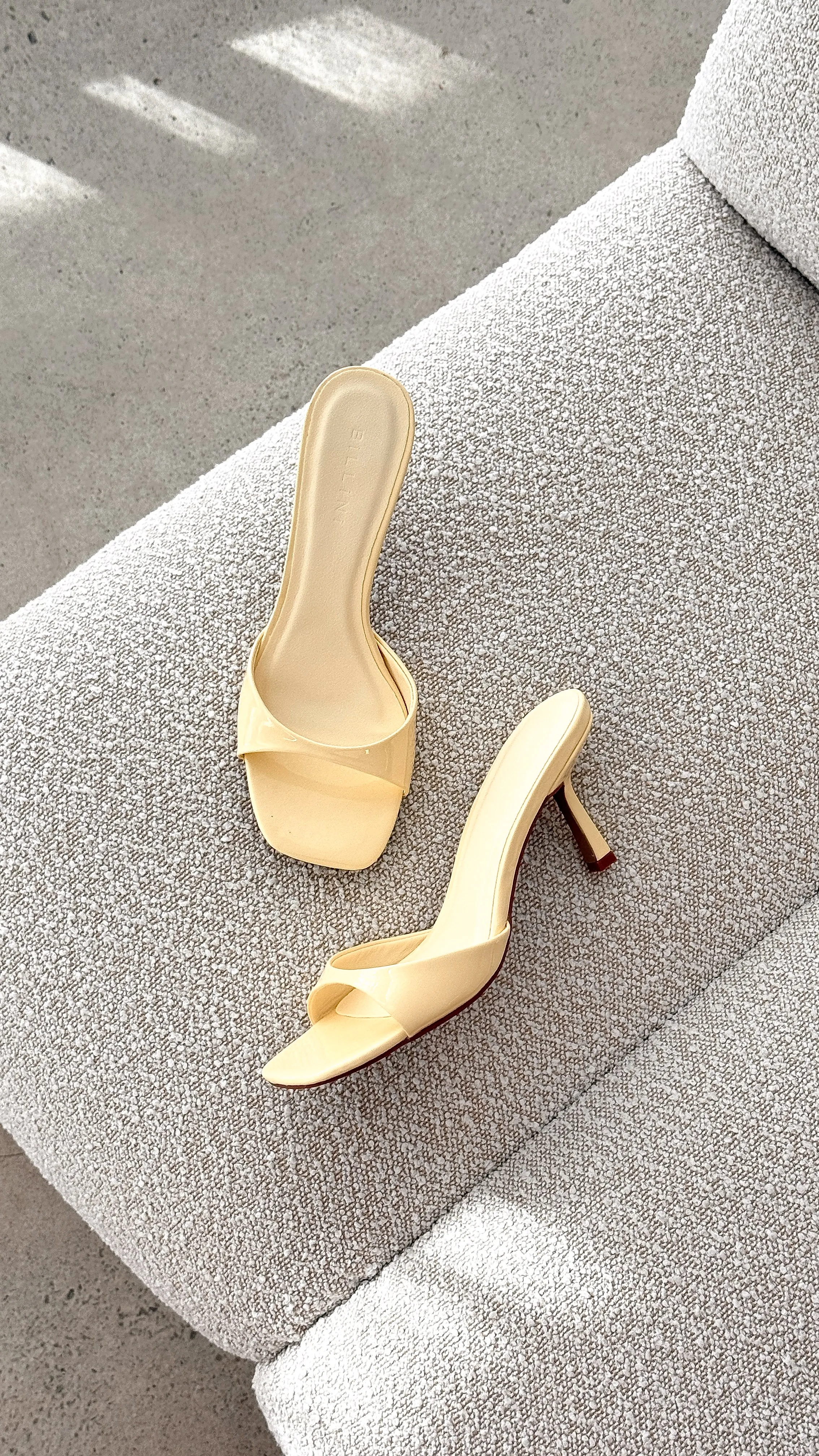 Statement Look Comfortable Design Yohan Heel - Yellow