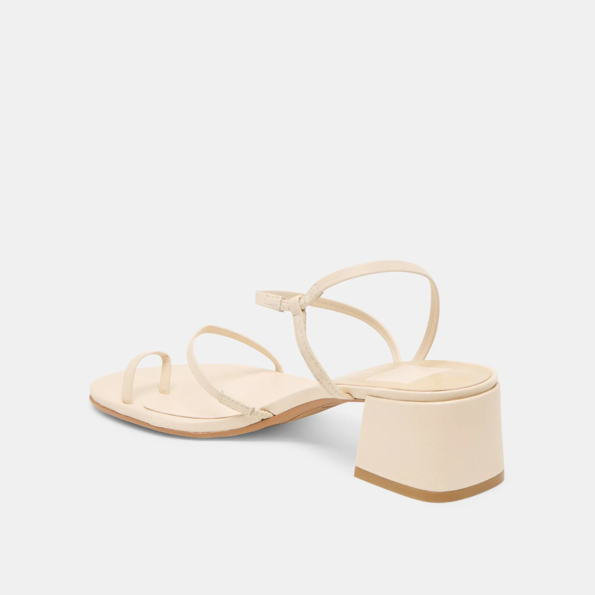 Lightweight Upper TRINI HEELS CREME LEATHER