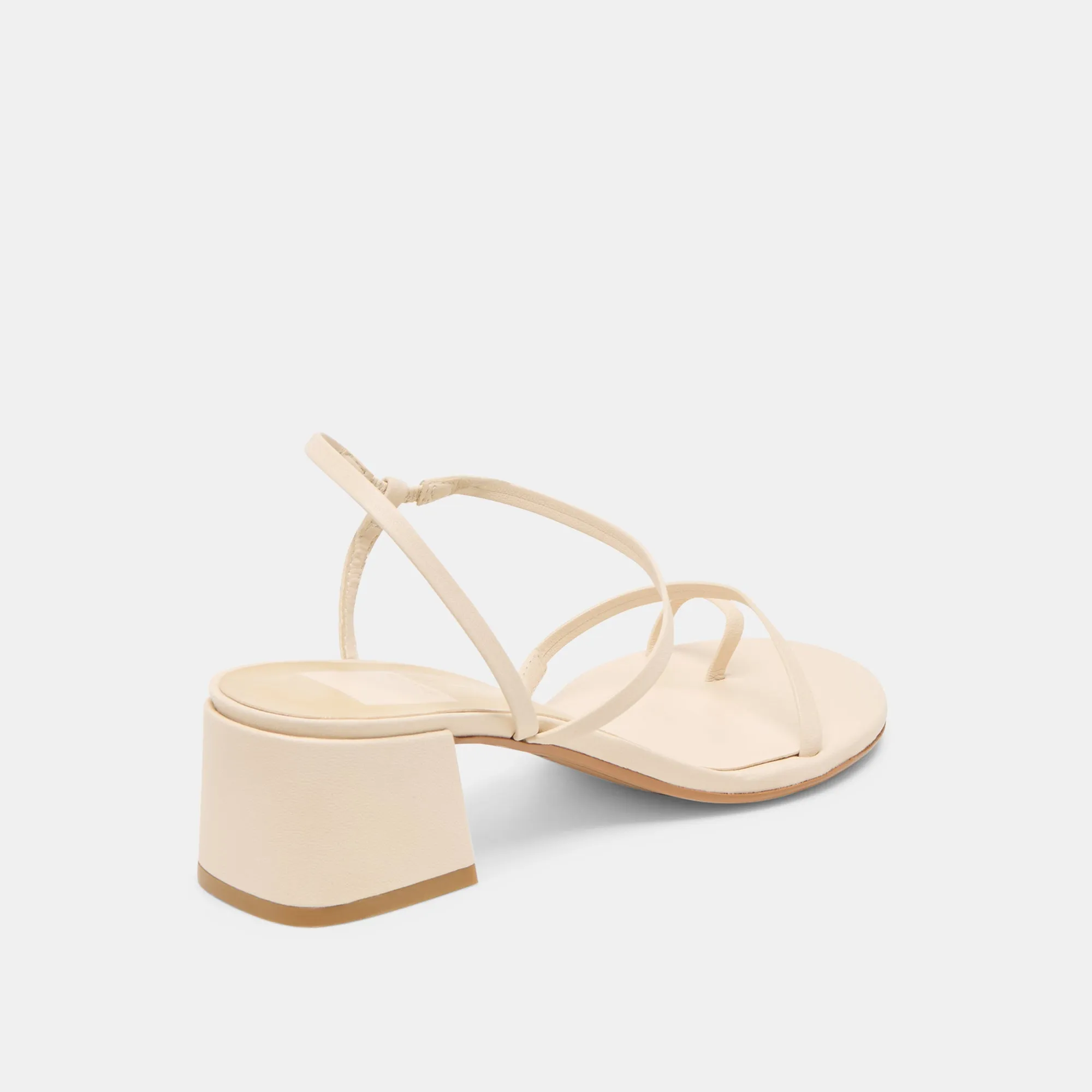 TRINI HEELS CREME LEATHER Performance